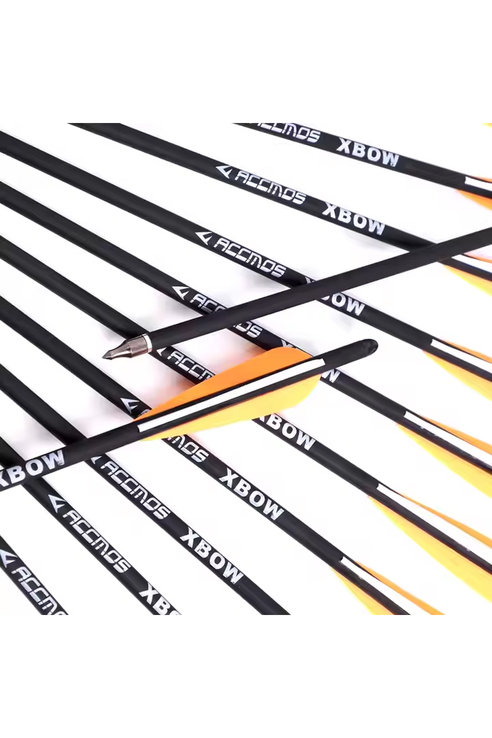 12Pcs 400 Spine Mixed Carbon Crossbow Arrows-Lokearchery