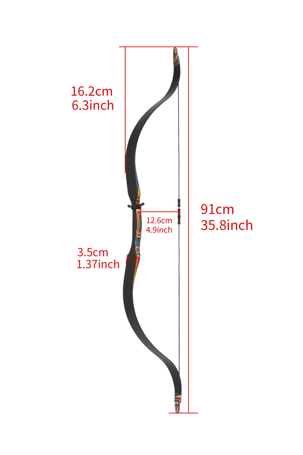 Tang Cai Archery Youth Traditional Recurve Bow-Lokearchery