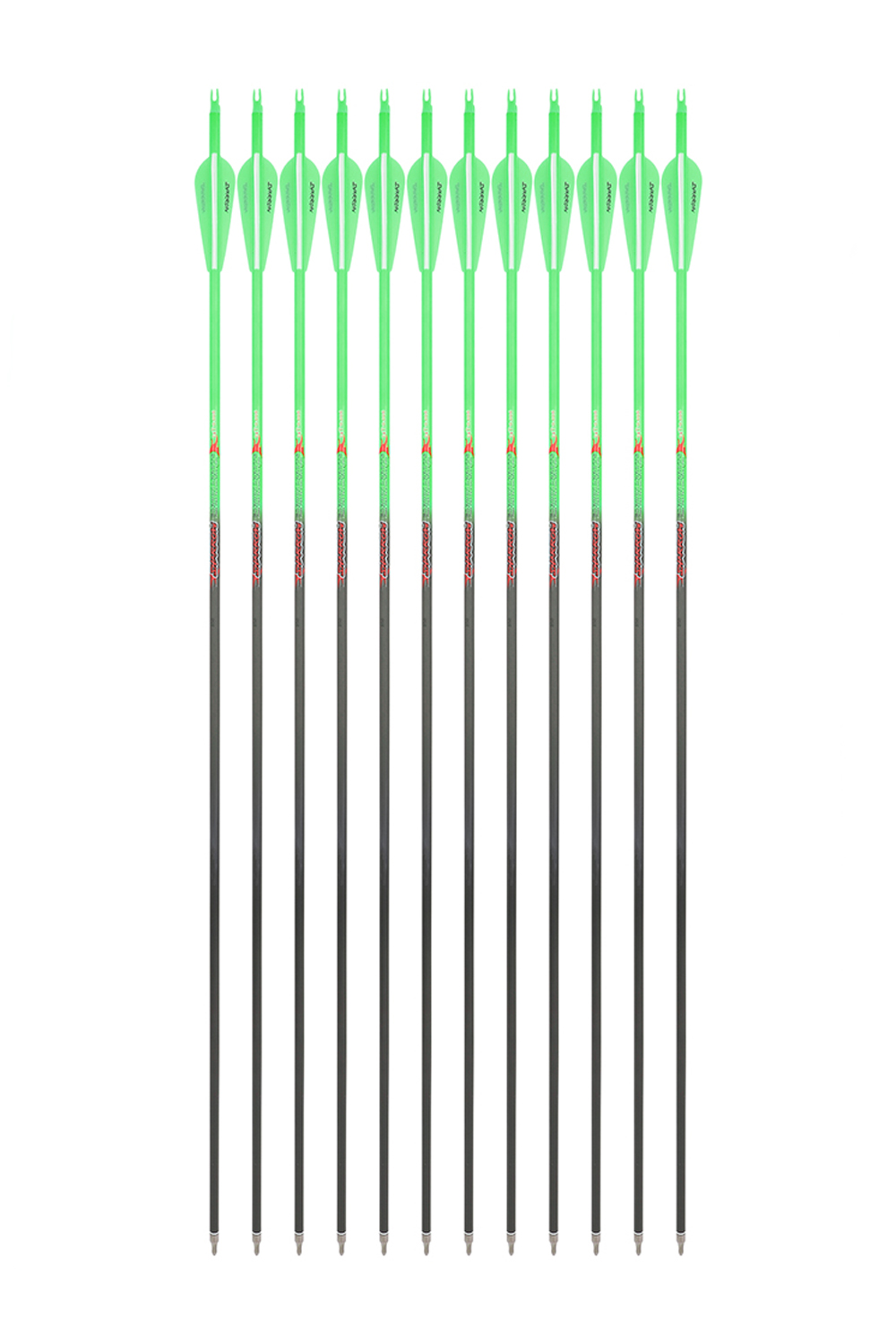 33"Sharrow ID6.2mm Pure Carbon Arrow-Lokearchery