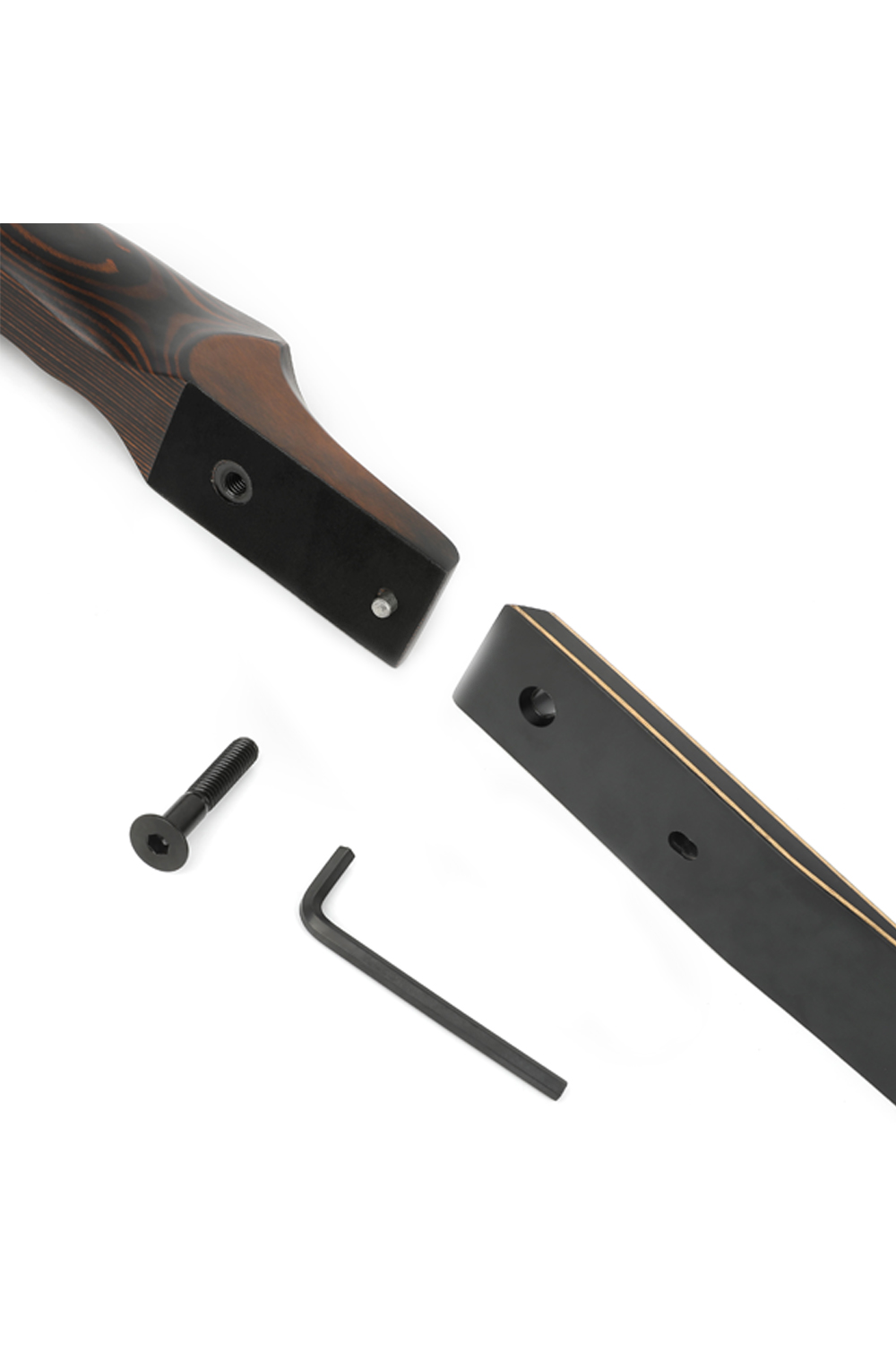 Black Hunter 20-60Lbs Archery Hunting Recurve Bow-Lokearchery