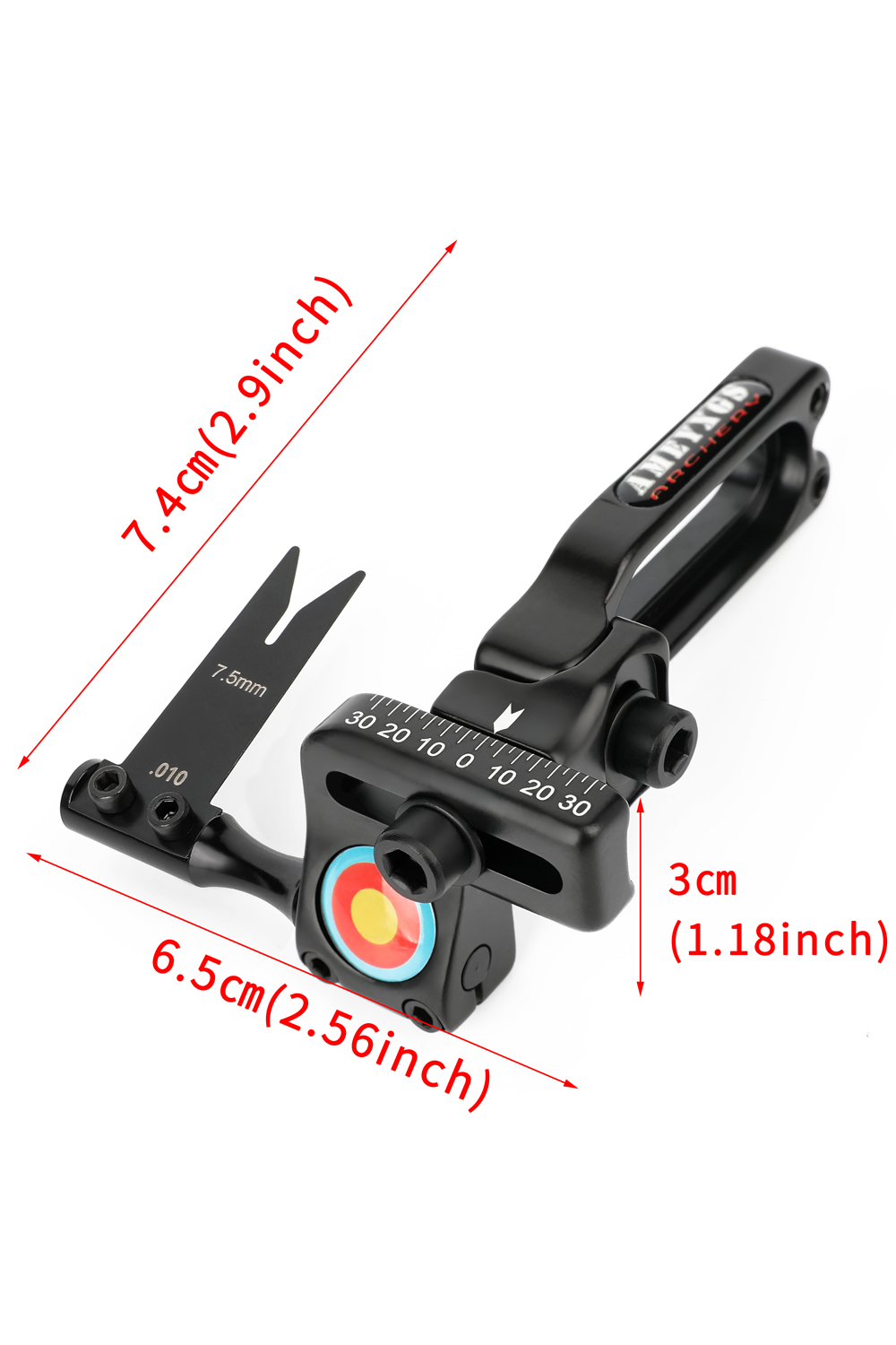Ameyxgs A3 Aluminum Alloy Compound Bow Arrow Rest-Lokearchery