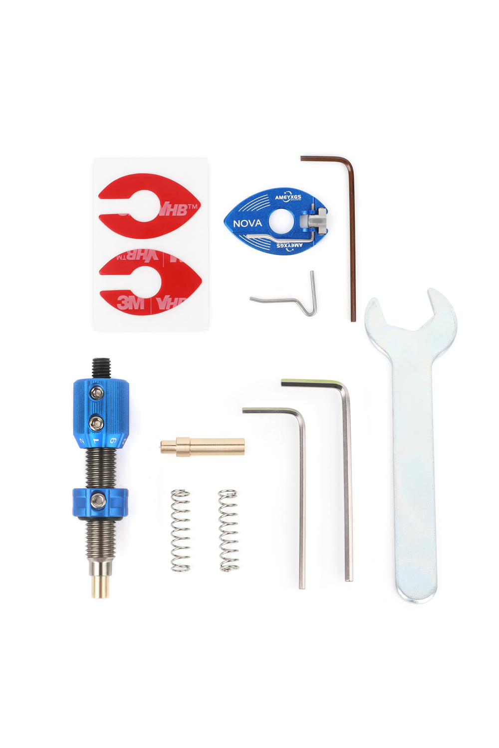 Nova Recurve Bow Stainless Steel Arrow Side Pad Set-Lokearchery