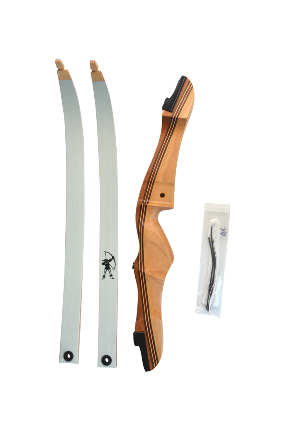 68" Takedown 16-38Lbs Archery Youth Recurve Bow Kit