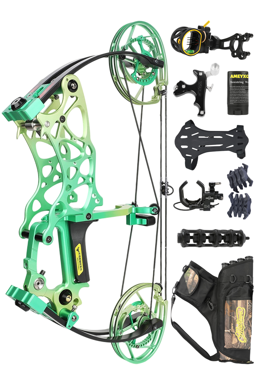 Robin King Bull 201 35-70Lbs Steel Ball Dual Use Compound Bow Set