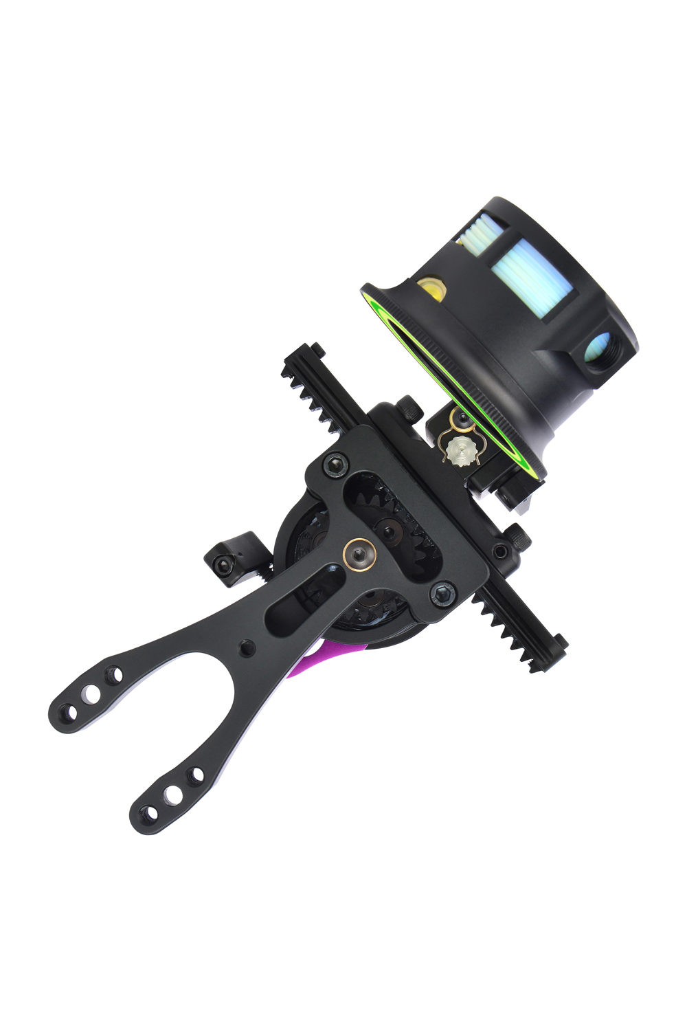 HOGG Aluminum .019" Fiber Micro Adjust Double Pin Sight