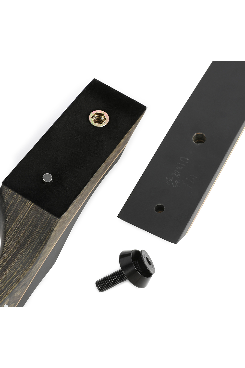 62" Takedown Wooden Recurve Bow 20–60lbs for Hunting & Training