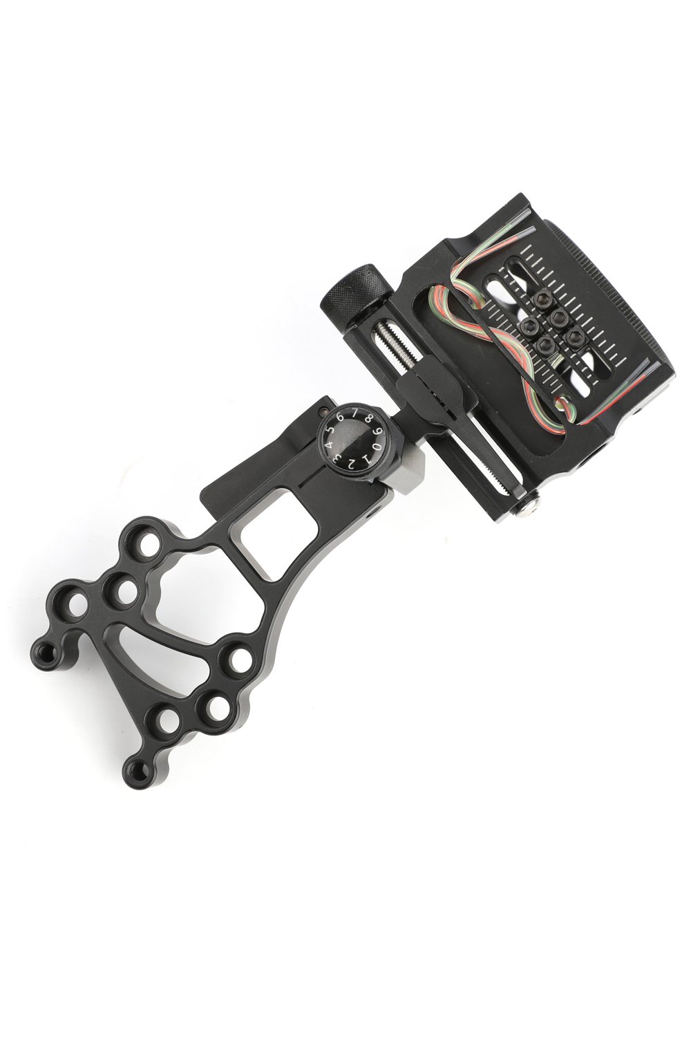 Ameyxgs Adjustable CNC Aluminum Alloy 0.019 Five-pin Sight