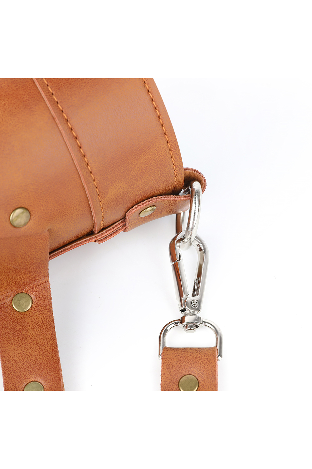 Leather Archery Quiver Adjustable Shoulder Back Waist Arrows Holder