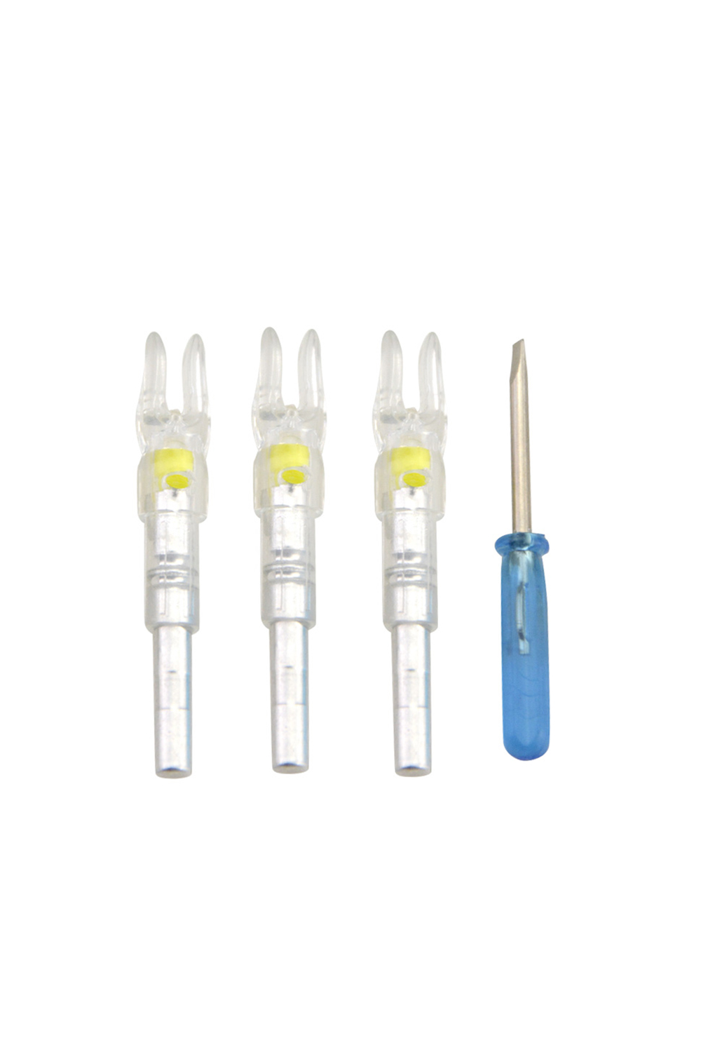 Lokearchery 4.9cm Auto On/Off LED Lighted Arrow Nocks