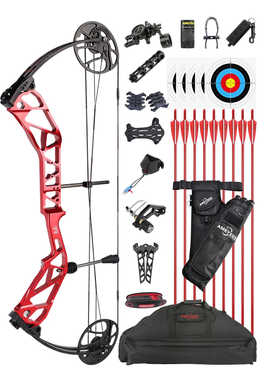 Topoint T1 Max Compound Bow Archery Set-Lokearchery