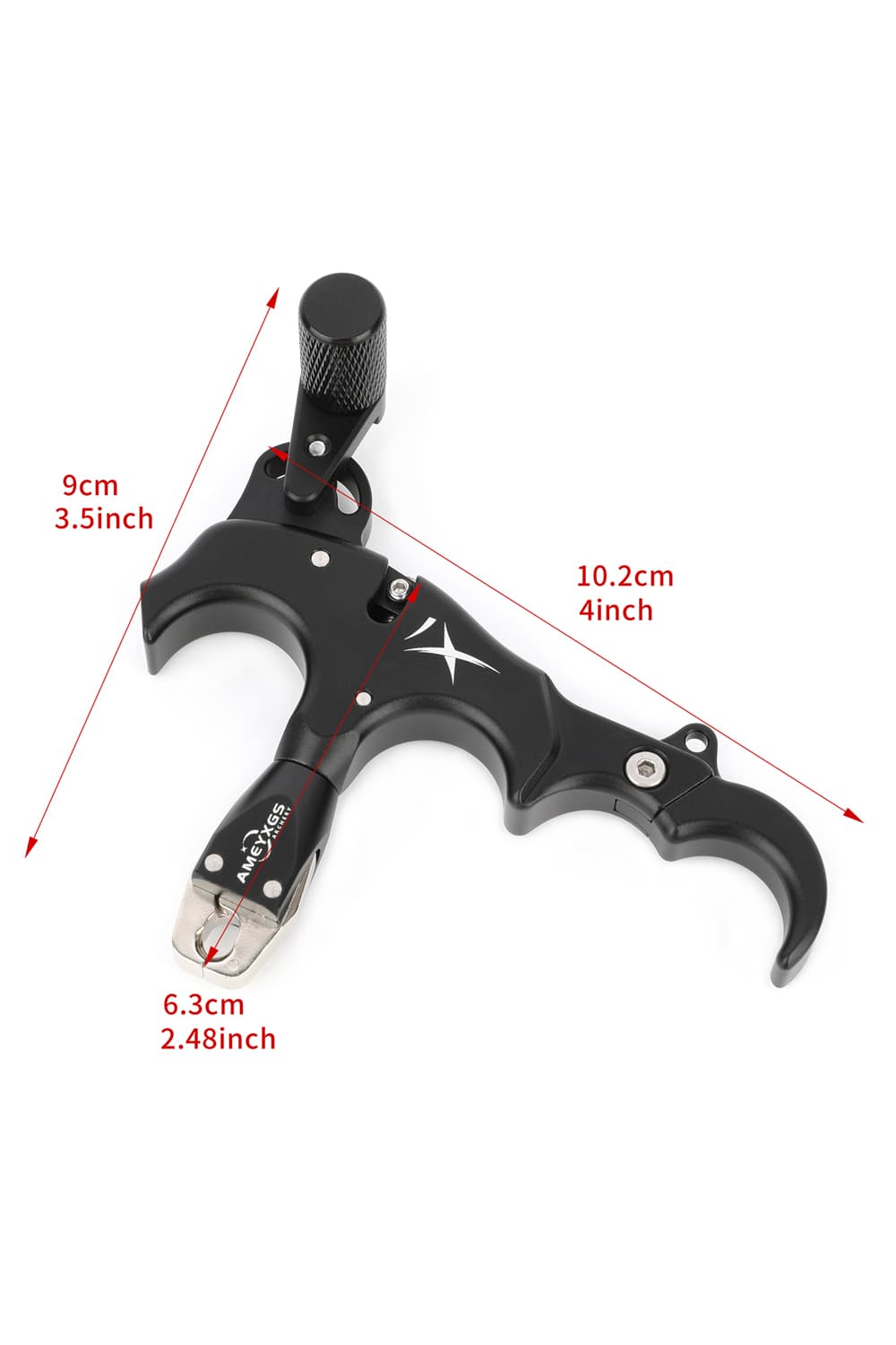 Ameyxgs Compound Bow Bow Release 360° Jaw Rotation Release-Lokearchery