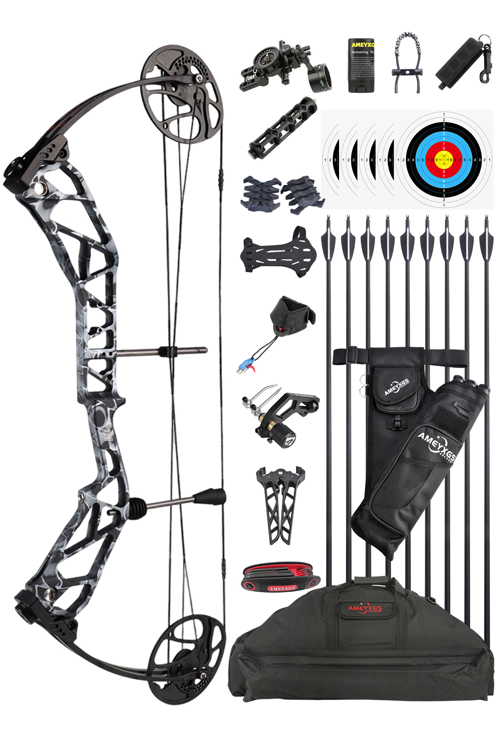 Topoint T1 Max Compound Bow Archery Set-Lokearchery