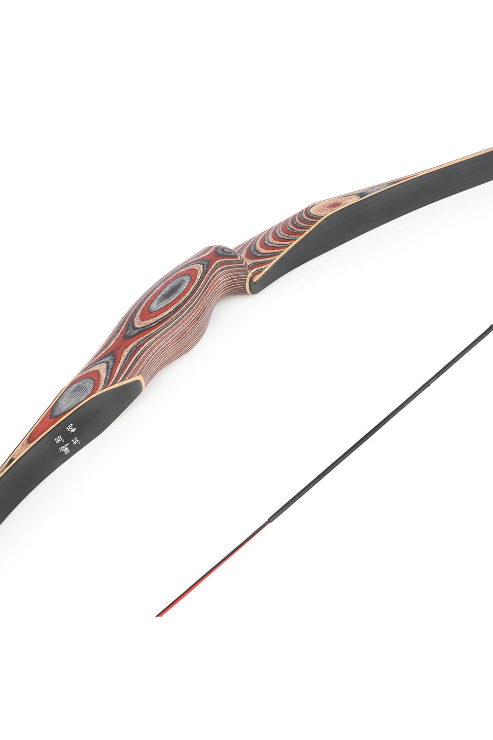 58" 20-50Lbs One-Piece Hunting Longbow Traditional Bow-Lokearchery