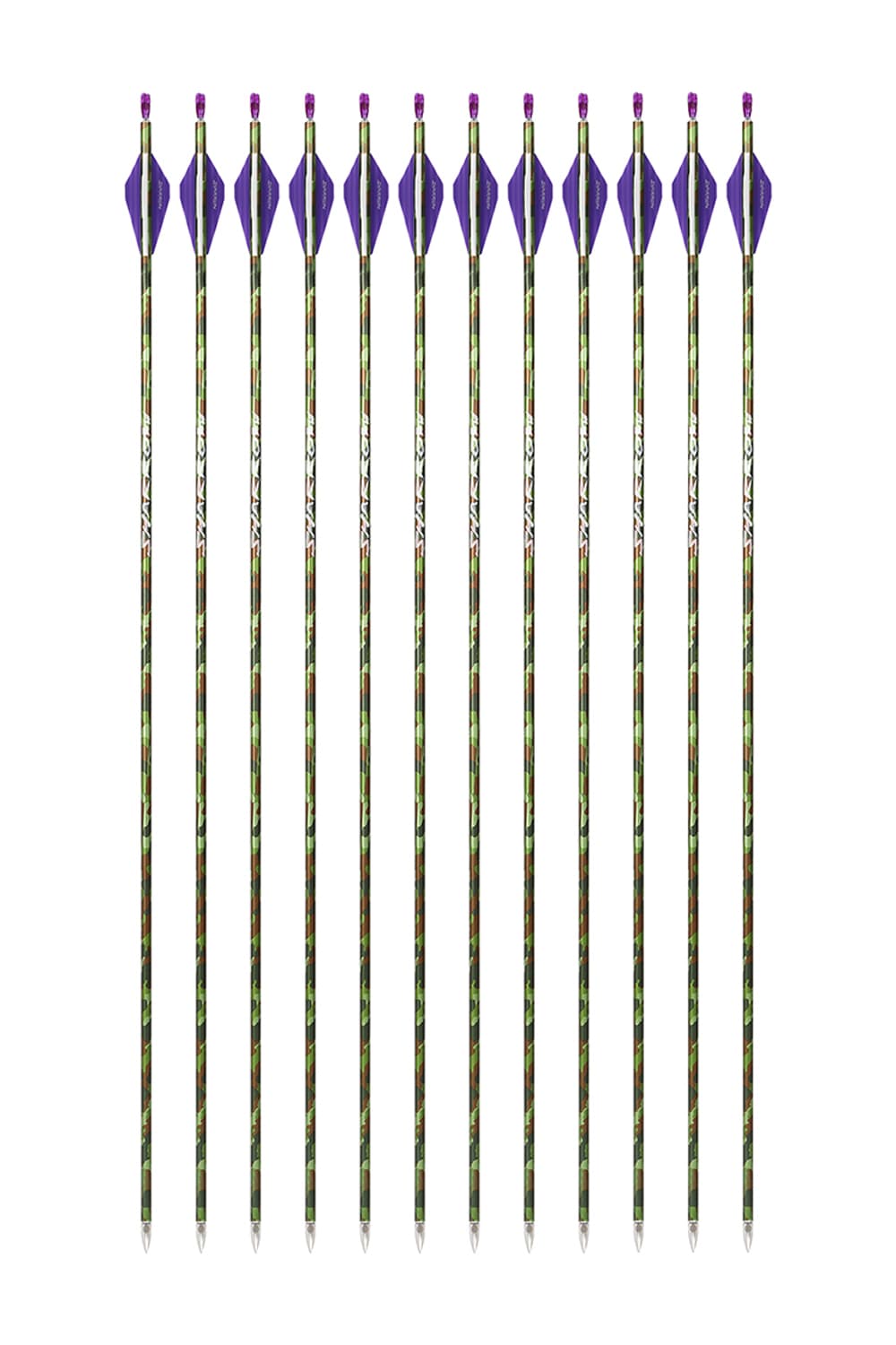31 inch Pure Carbon Arrow ID 6.2mm Archery Hunting Arrow-Lokearchery