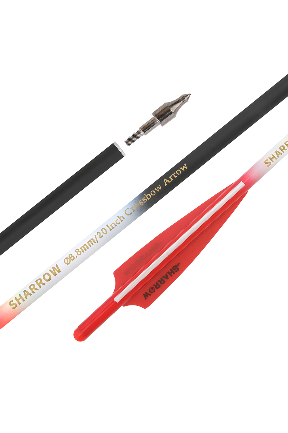 12Pcs Sharrow Archery Hunting Crossbow Arrows-Lokearchery