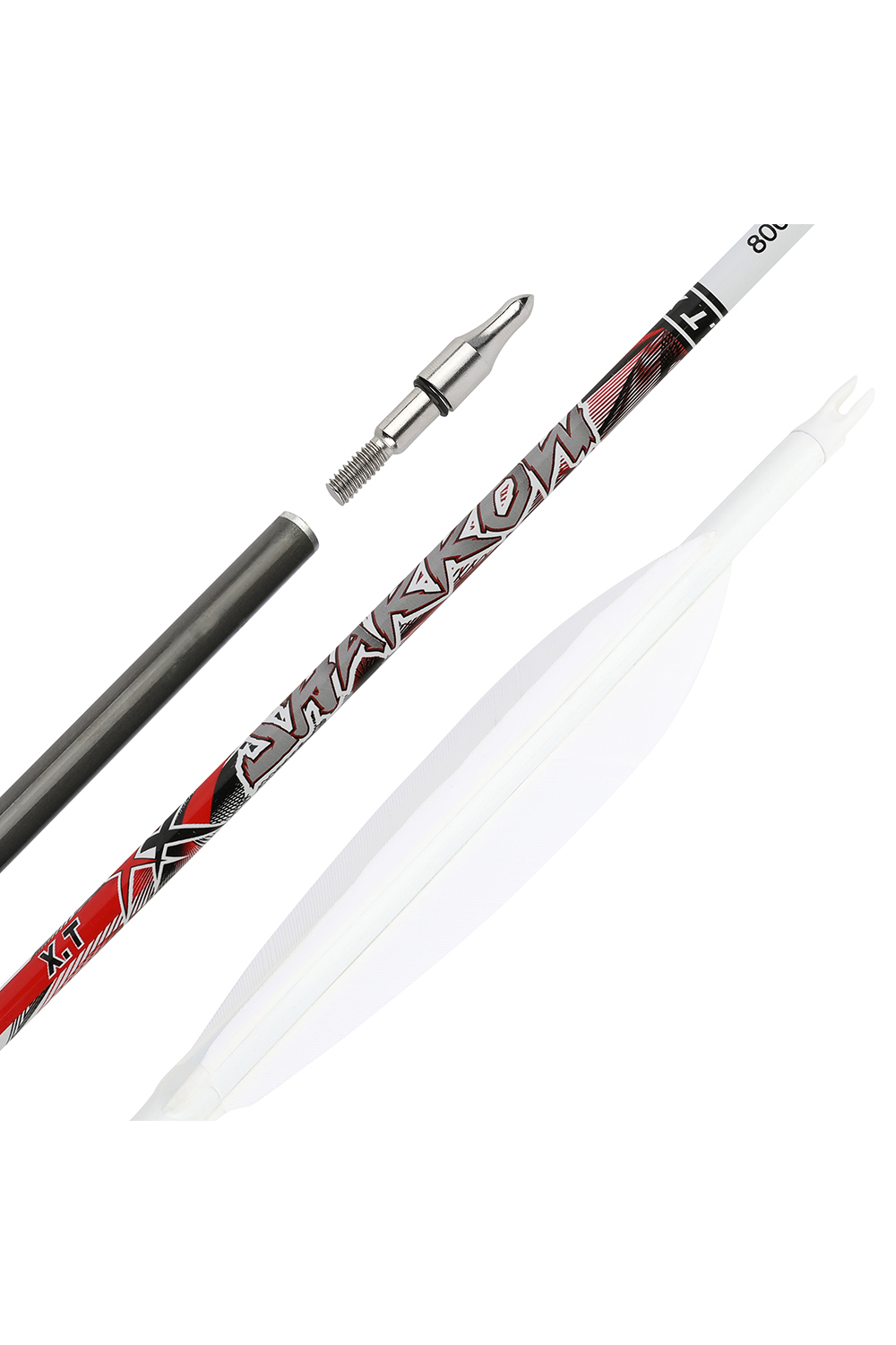 33" Sharrow XT ID6.2mm Pure Carbon Arrow-Lokearchery