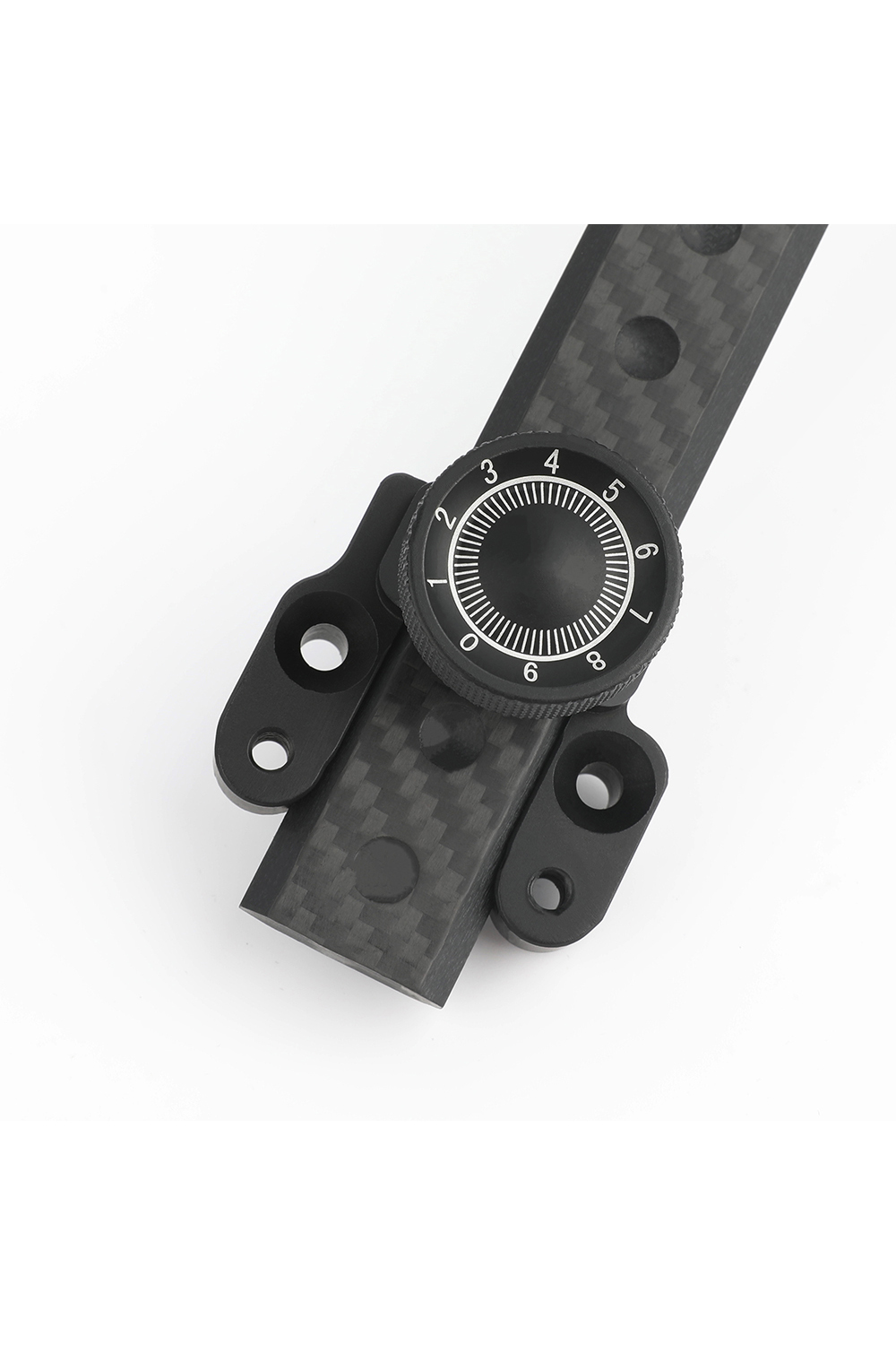 Topoint TX9610 Micro Adjustable Single Pin Carbon Bow Sight-Lokearchery