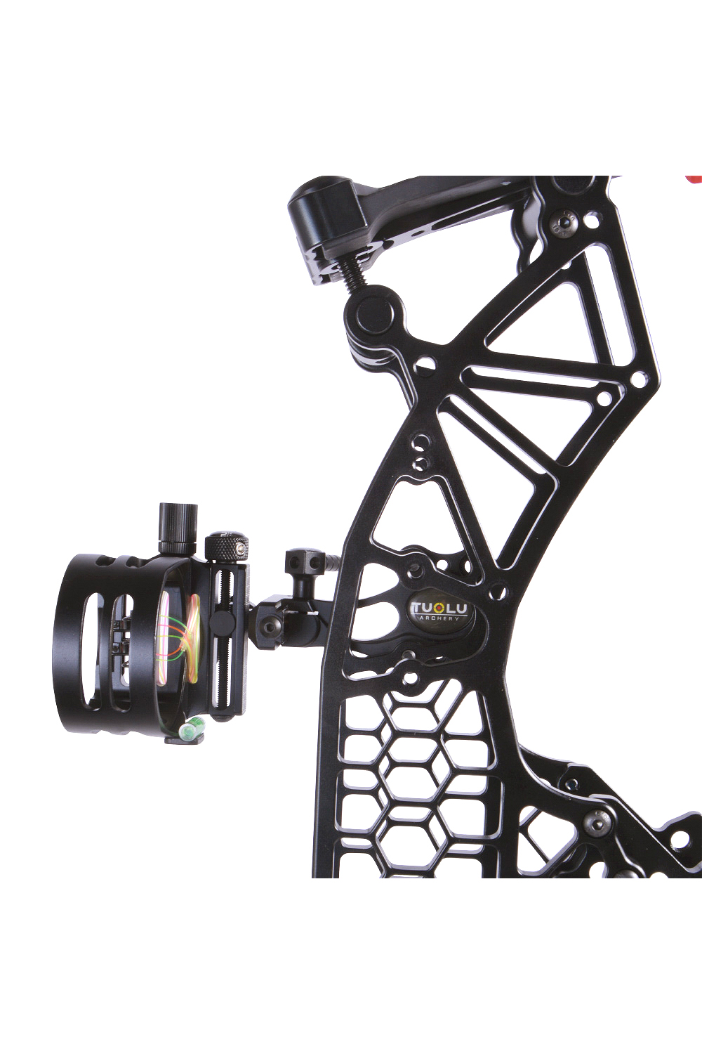 Toulu .019" Fiber Optic Archery Hunting 5 Pin Bow Sight RH/LH