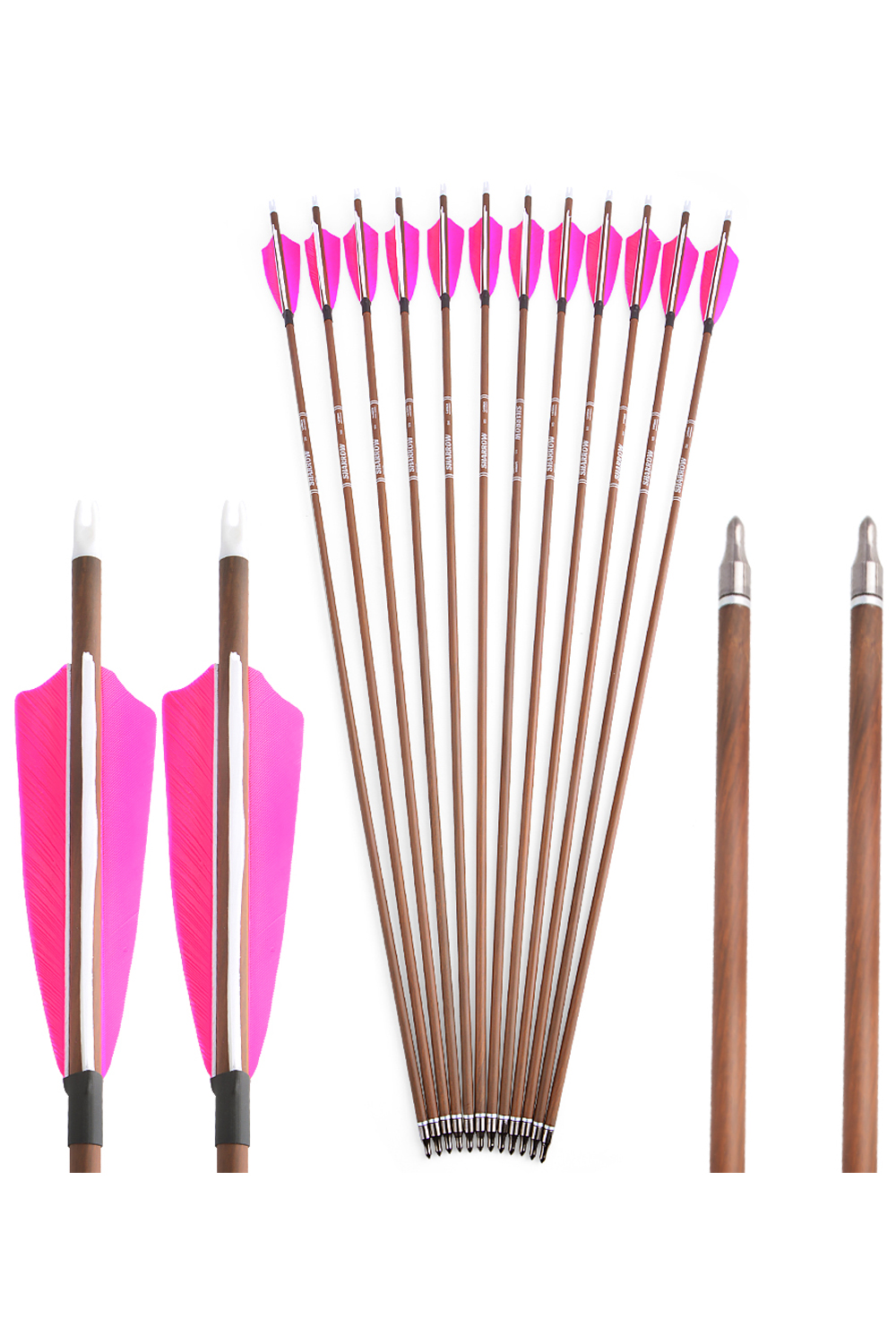 Sharrow ID 6.2mm Archery Hunting Pure Carbon Arrow