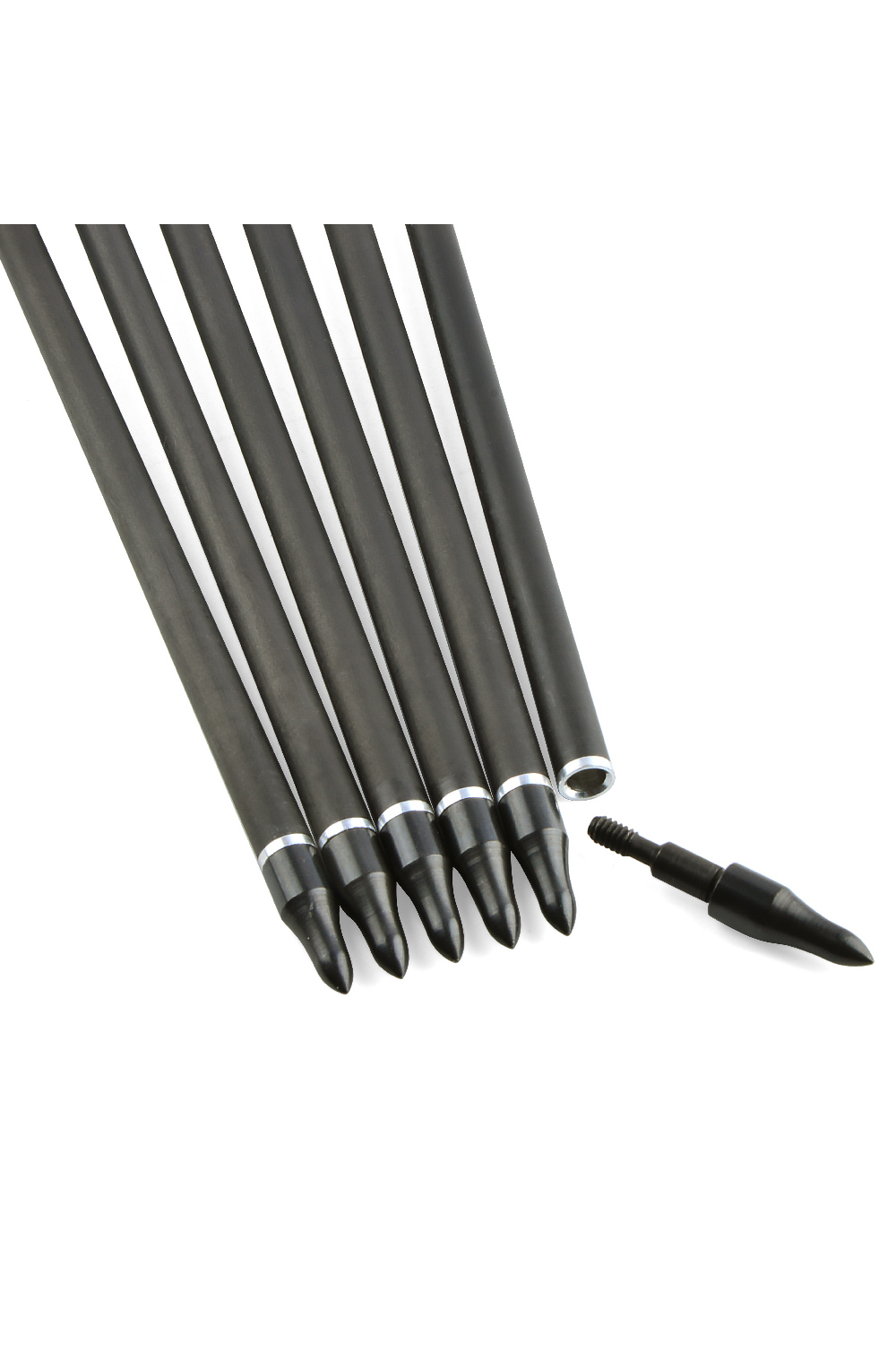 Bloodsport Arrow Affliction ID 6.2MM Pure Carbon Hunting Arrows