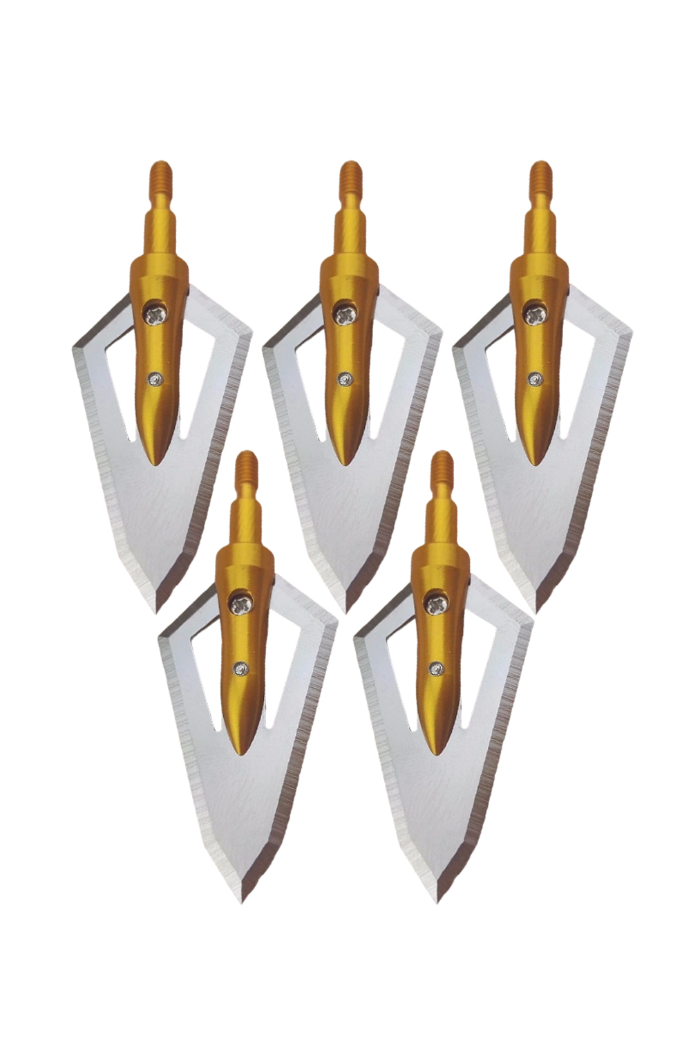 Lokearchery Aluminum Alloy Screw-in Broadheads-112
