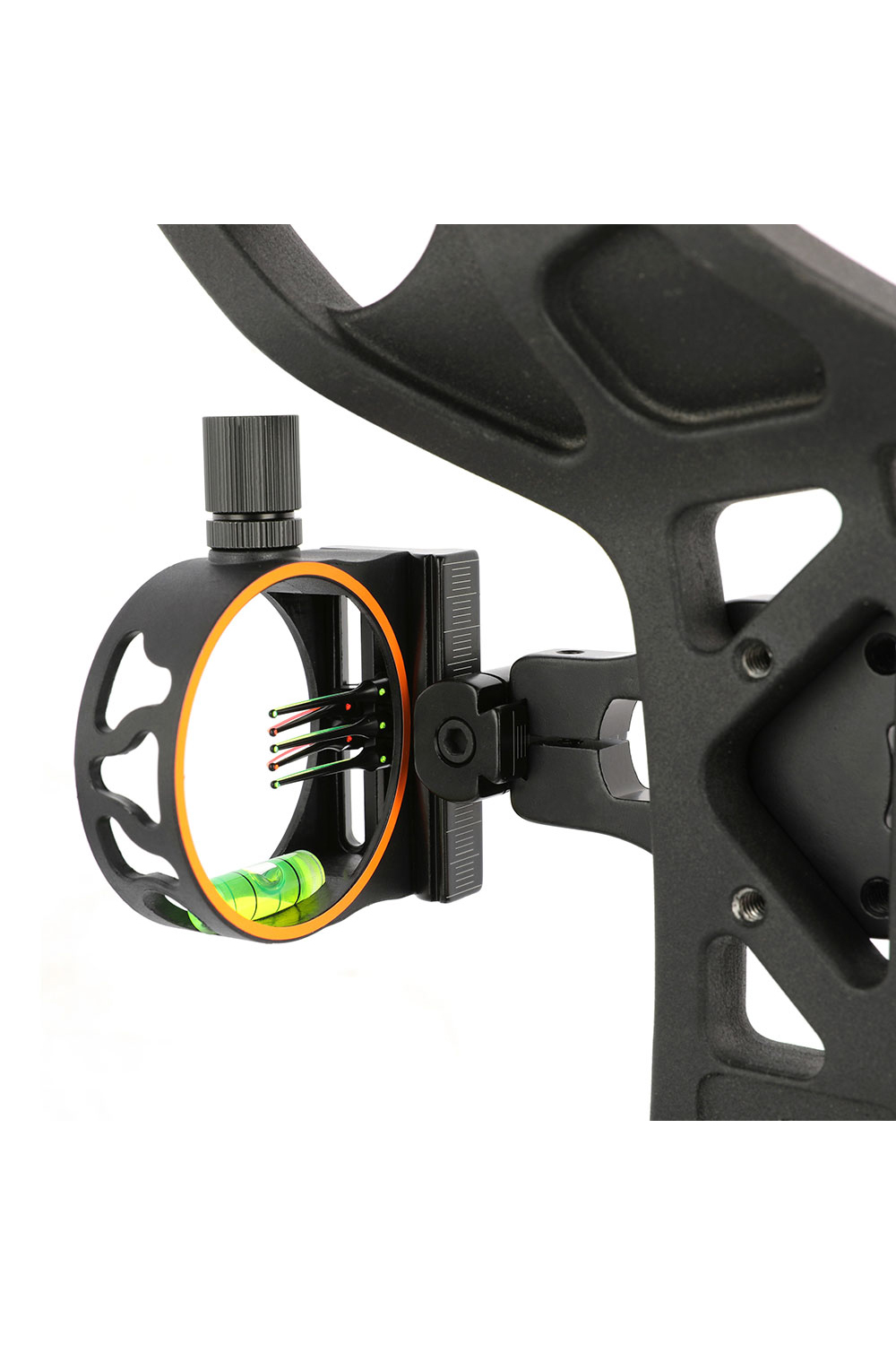 Archery 5 Pin Bow Sight 0.019" Optical Fiber Micro Adjustable