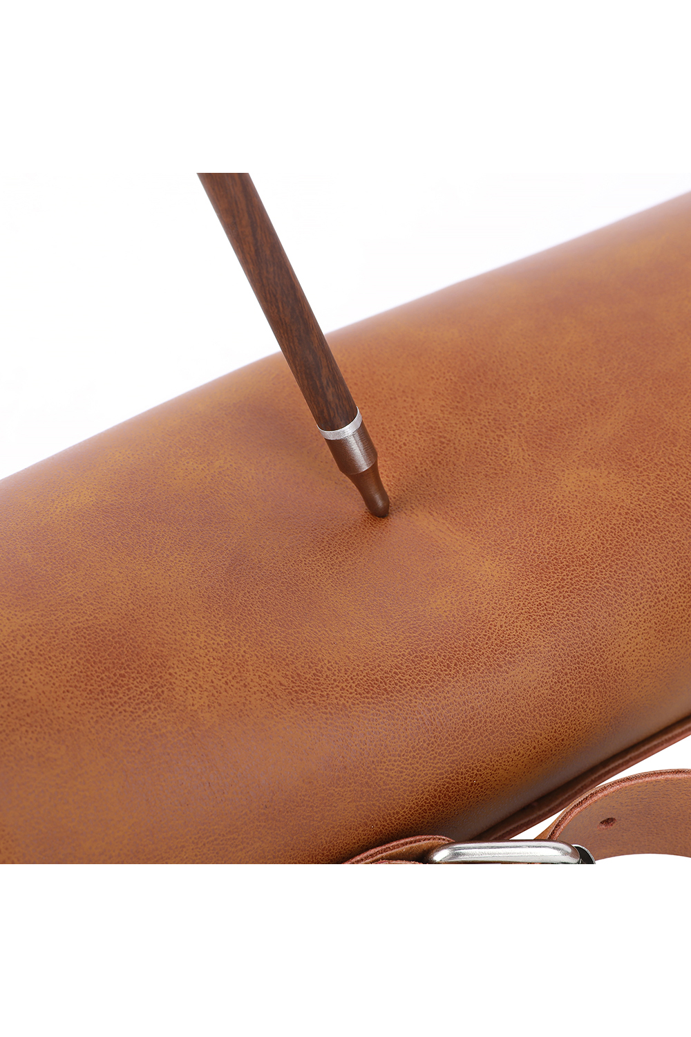 Leather Archery Quiver Adjustable Shoulder Back Waist Arrows Holder