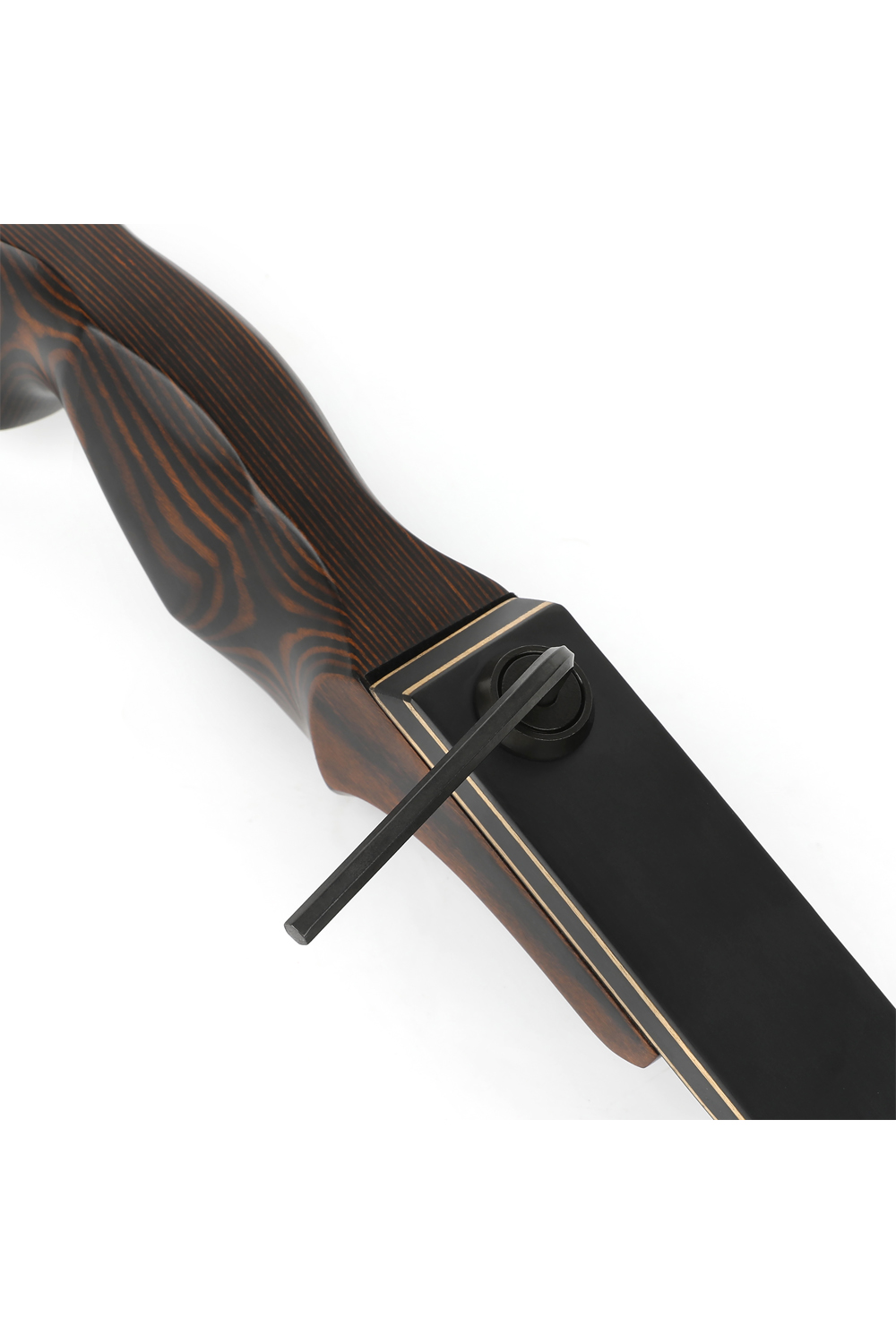 Black Hunter 30Lbs Takedown Hunting Recurve Bow Set