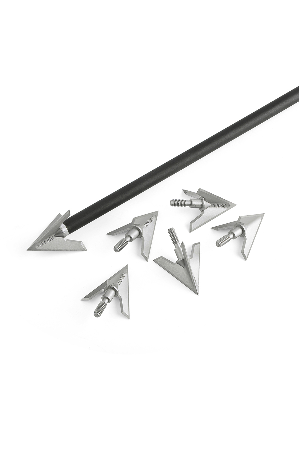 Lokearchery 3 Fixed Blades 100 Grain Aluminum Alloy Broadheads 