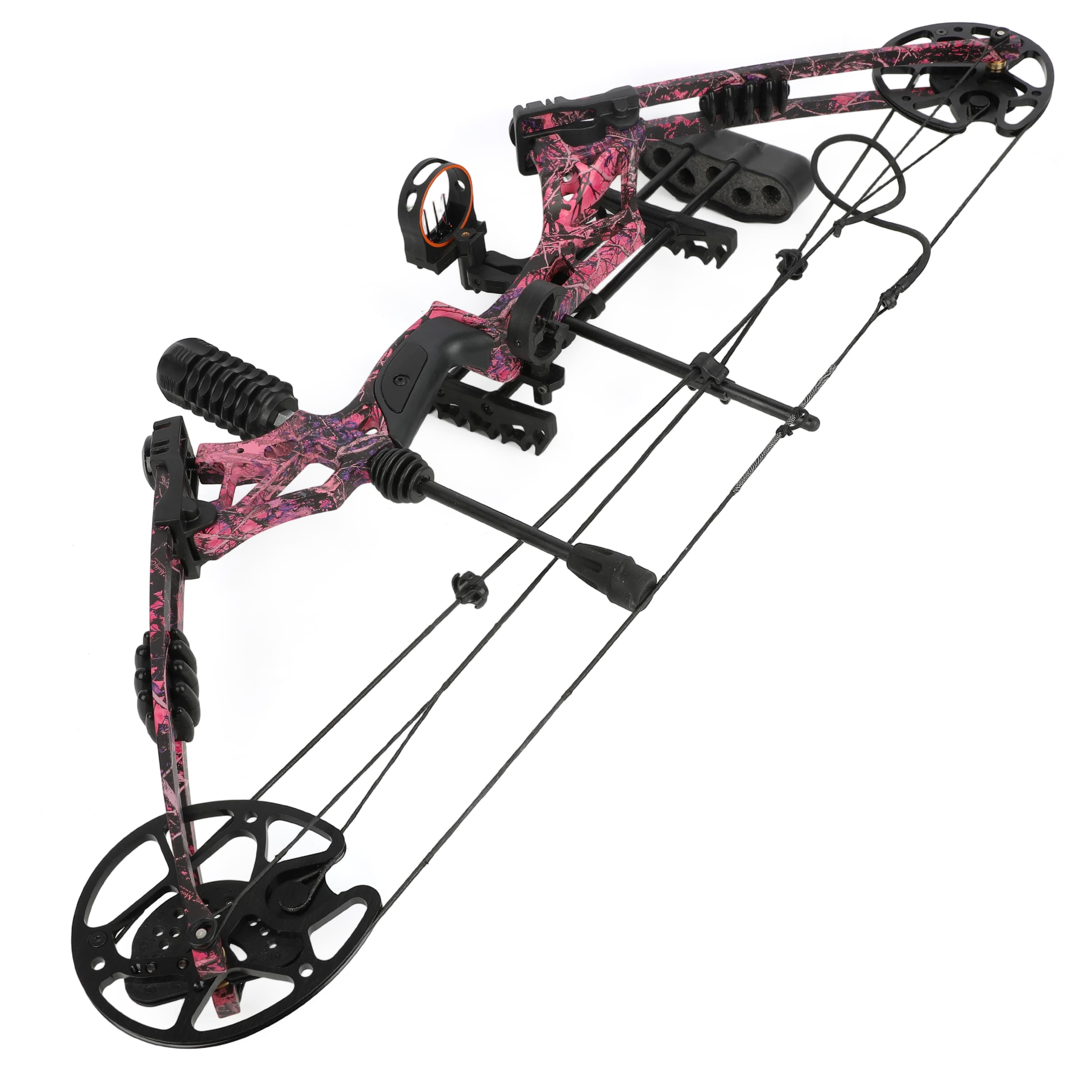 KAIMEI HAN Adjustable Hunting Compound Bow Set 30-60lbs