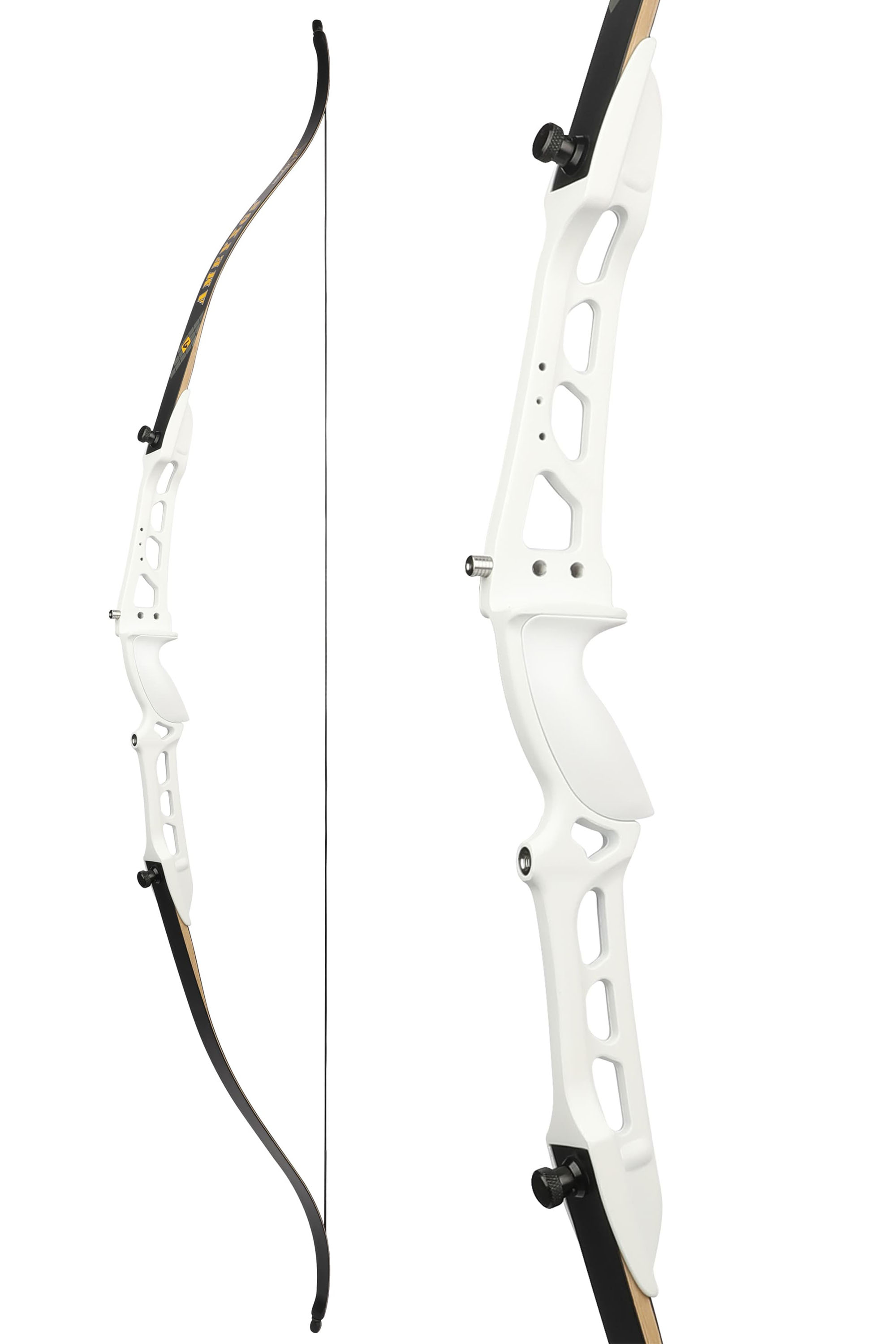 68" 70‘’ Competition Target Recurve Bow20-38lbs Takedown Aluminum Riser