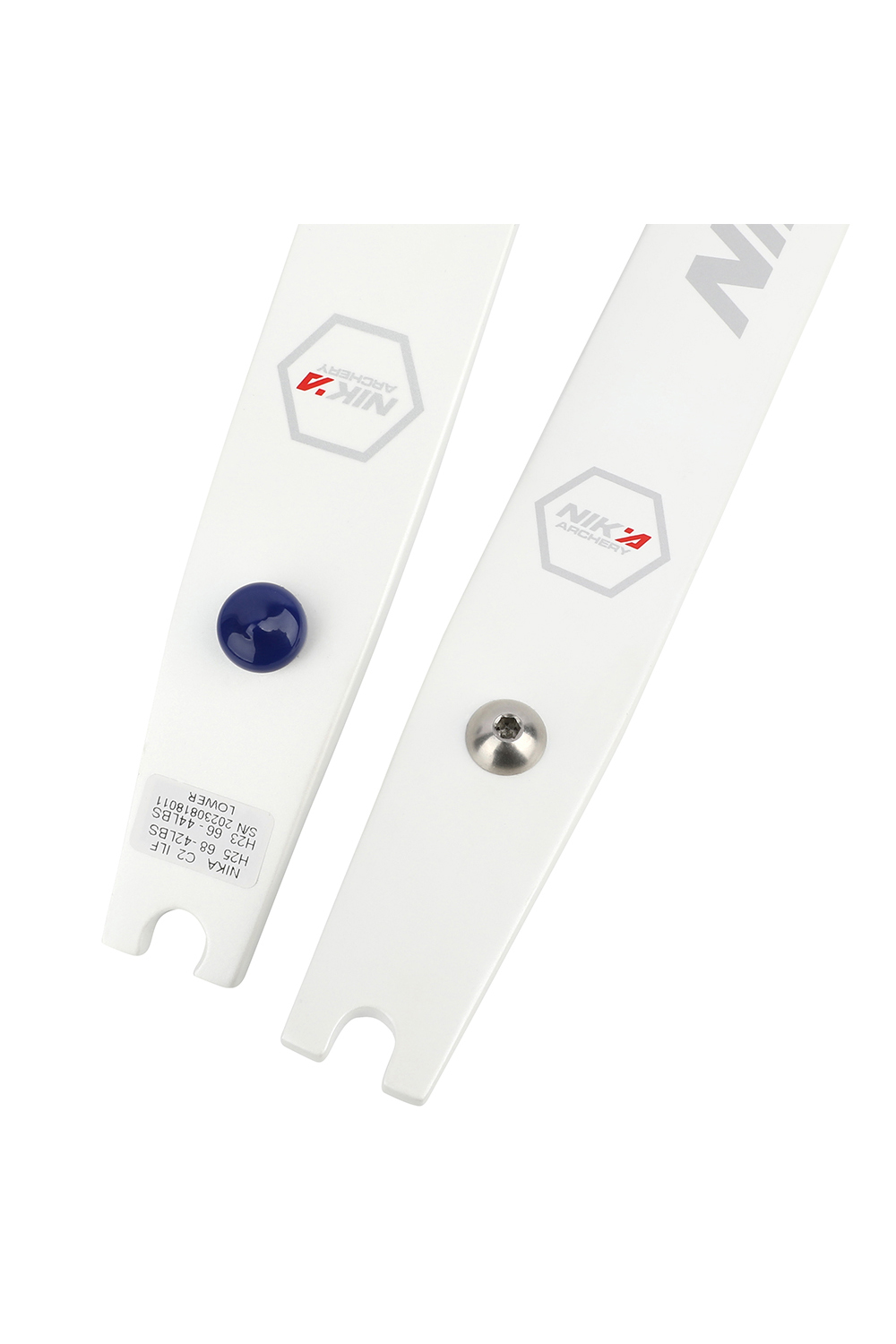 NiKa C2 68"@25H Limbs 12-50lbs LIF Carbon Limbs-Lokearchery