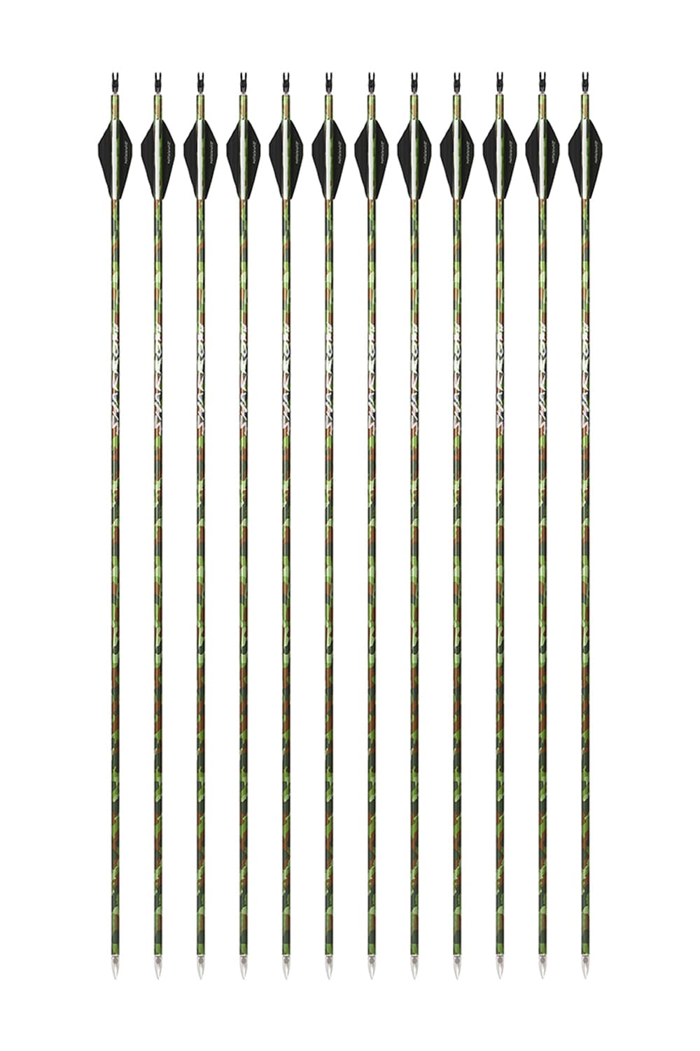 31 inch Pure Carbon Arrow ID 6.2mm Archery Hunting Arrow-Lokearchery