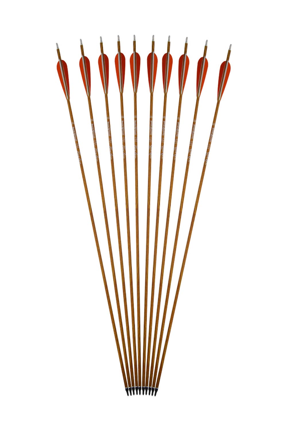 33 inch Pure Carbon Arrows 500 Spine Hunting Arrows-Lokearchery