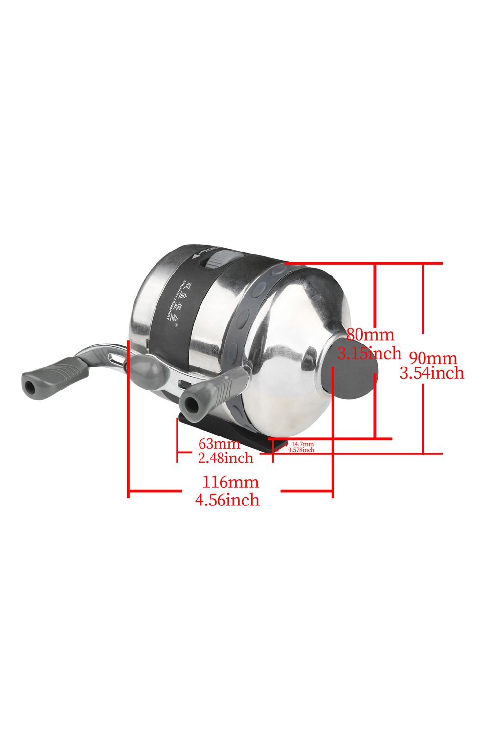 Bow Fishing Reel BL40 With Reel Seat Fishing Accessories-Lokearchery