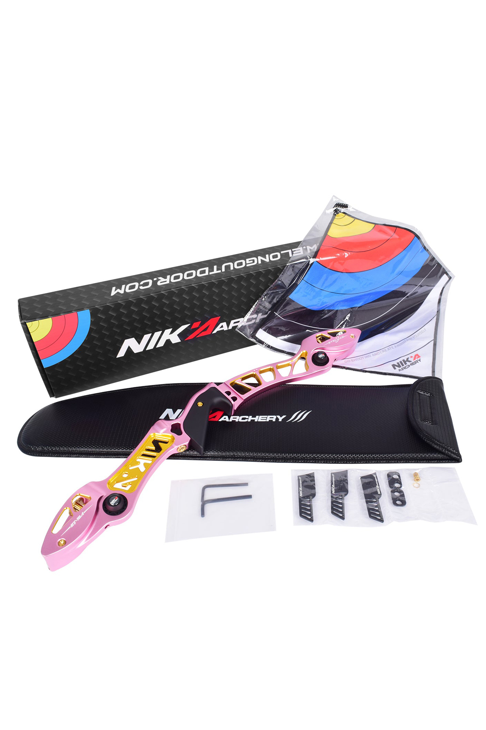 Nika ET-15A Stellar 25inch ILF CNC Recurve Bow Riser-Lokearchery