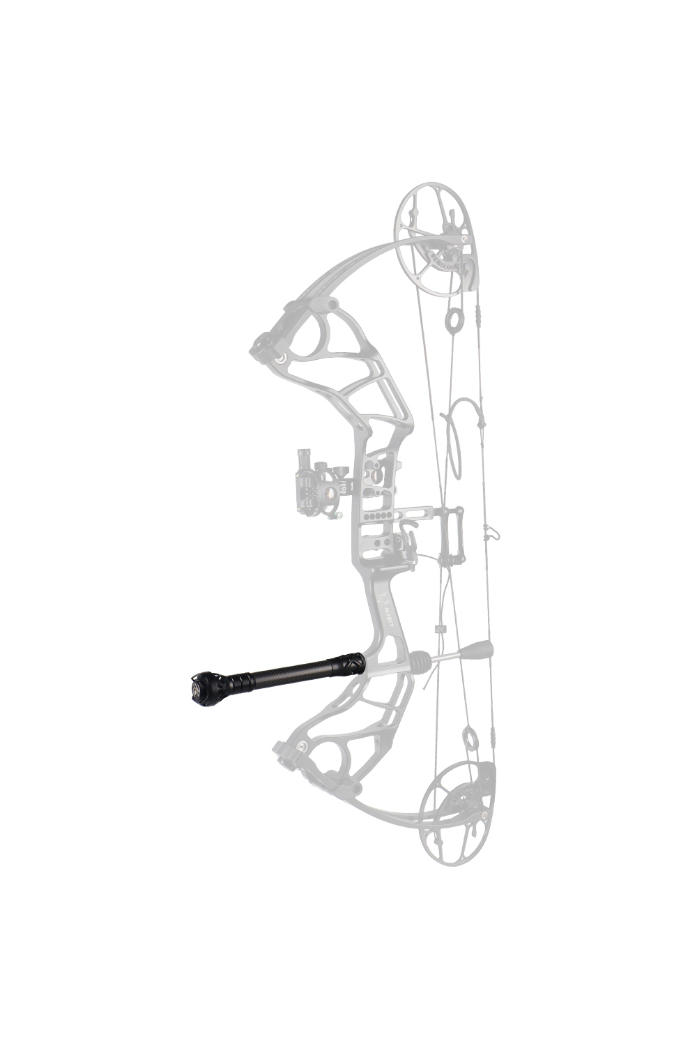 Topoint TP626 3K 6-24 inch Carbon Bow Stabilizer 