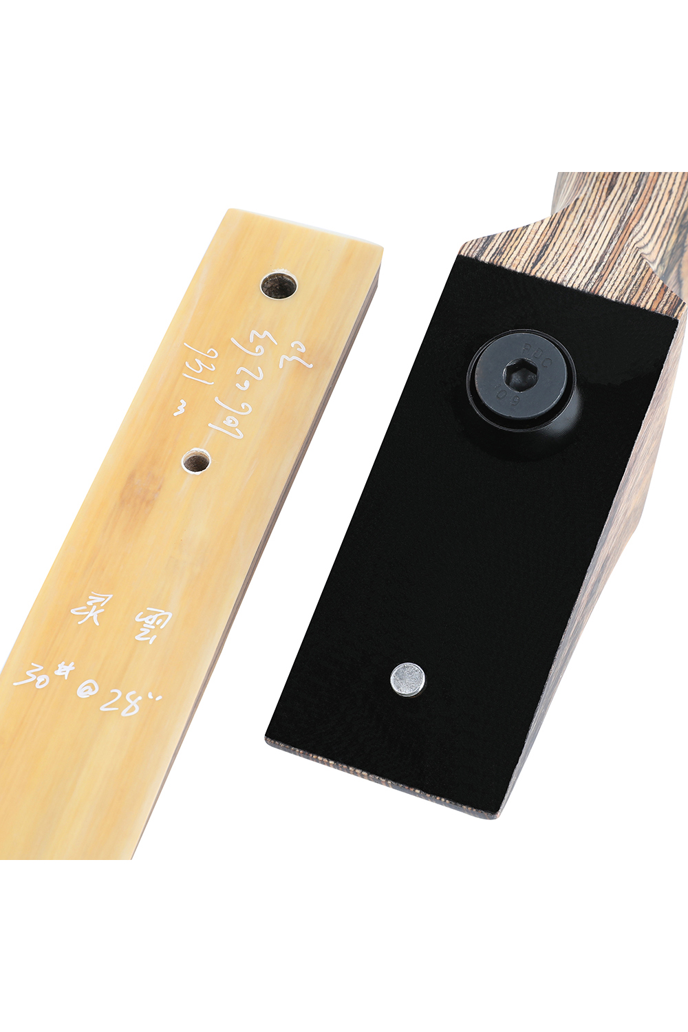 Black Hunter 20-60Lbs RH LH Archery Hunting Recurve Bow Set