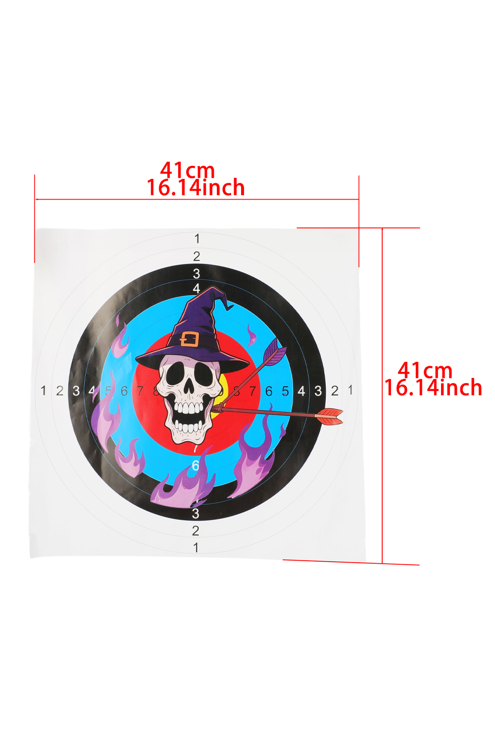 Halloween Exclusive Archery Target Paper - 20Pcs
