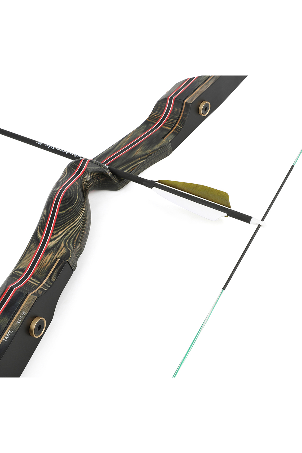 Sharrow 30 inch Real Feather 500 Spine Hunting Carbon Arrows