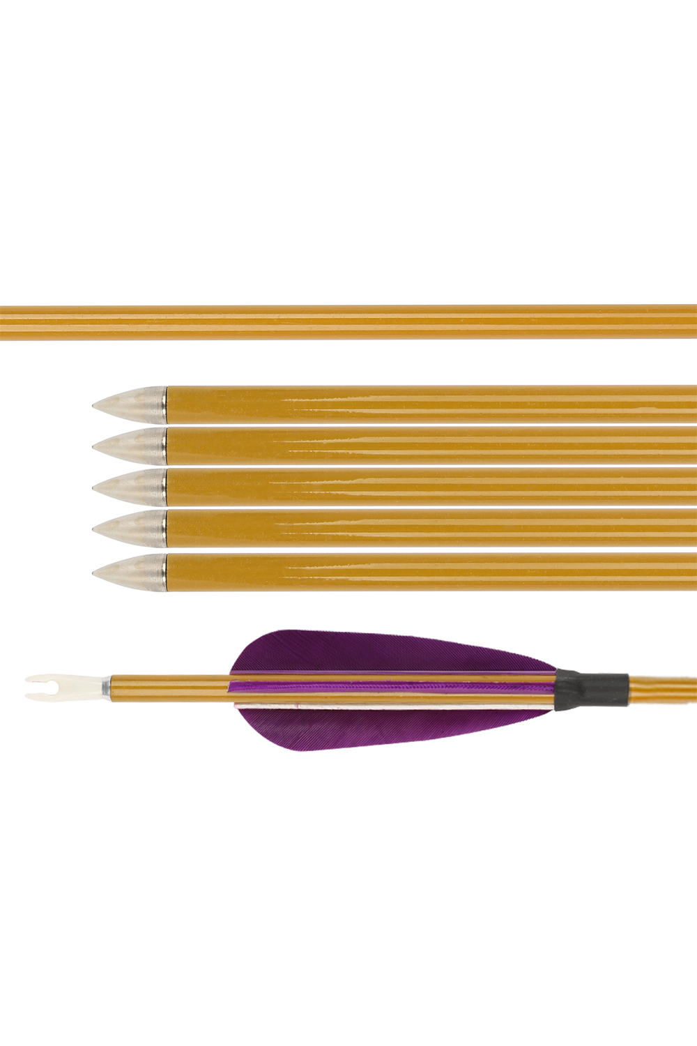 Lokearchery 900 Spine 31" High-Performance Carbon Arrows