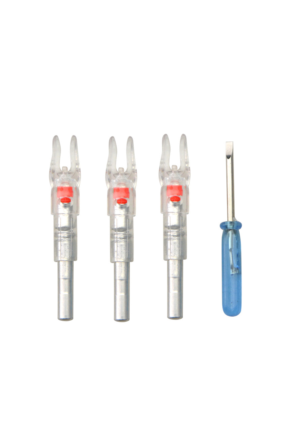 Lokearchery 4.9cm Auto On/Off LED Lighted Arrow Nocks