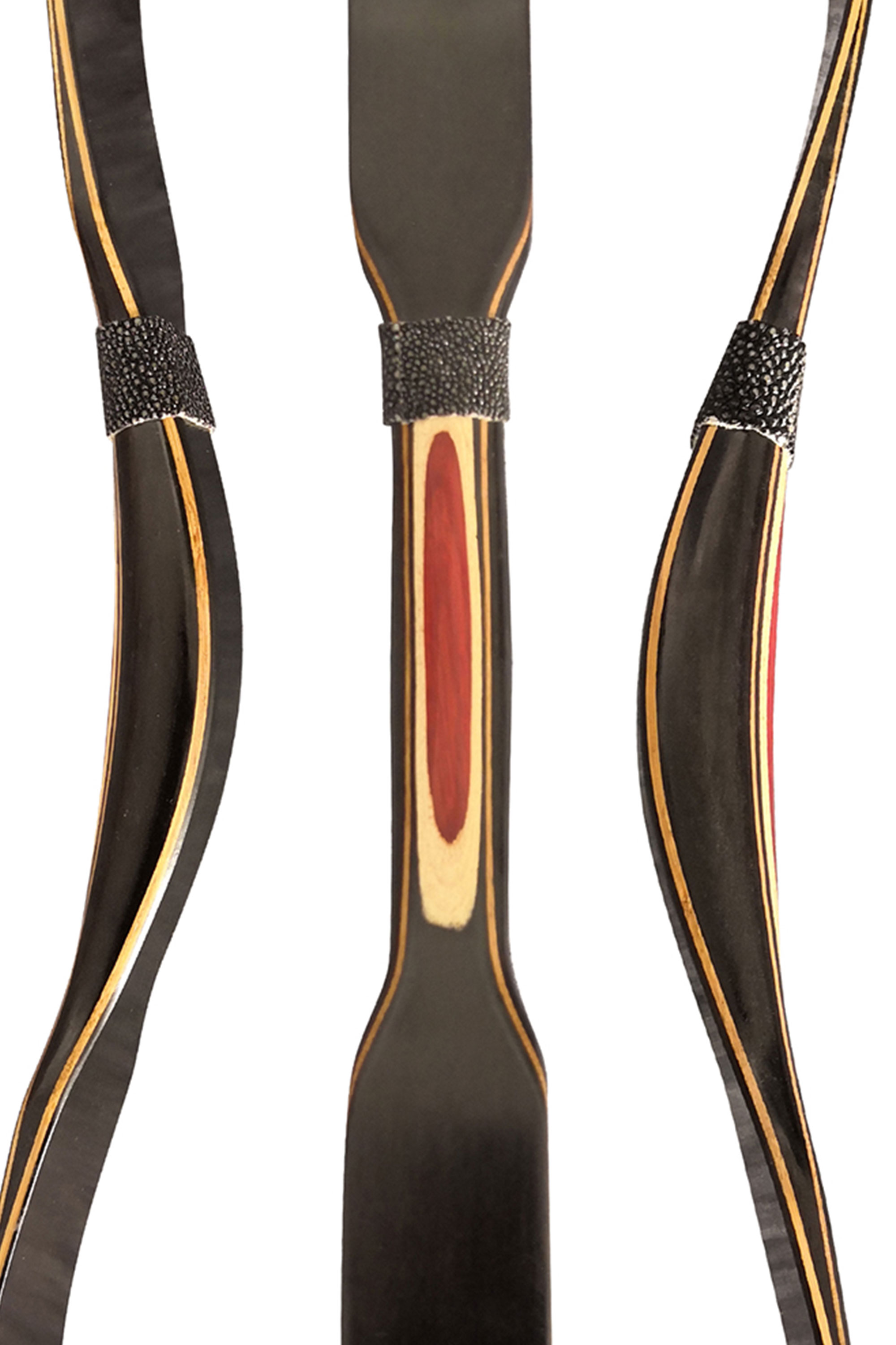 Archery Traditional Bow Set 20-35lbs LH RH Hunting