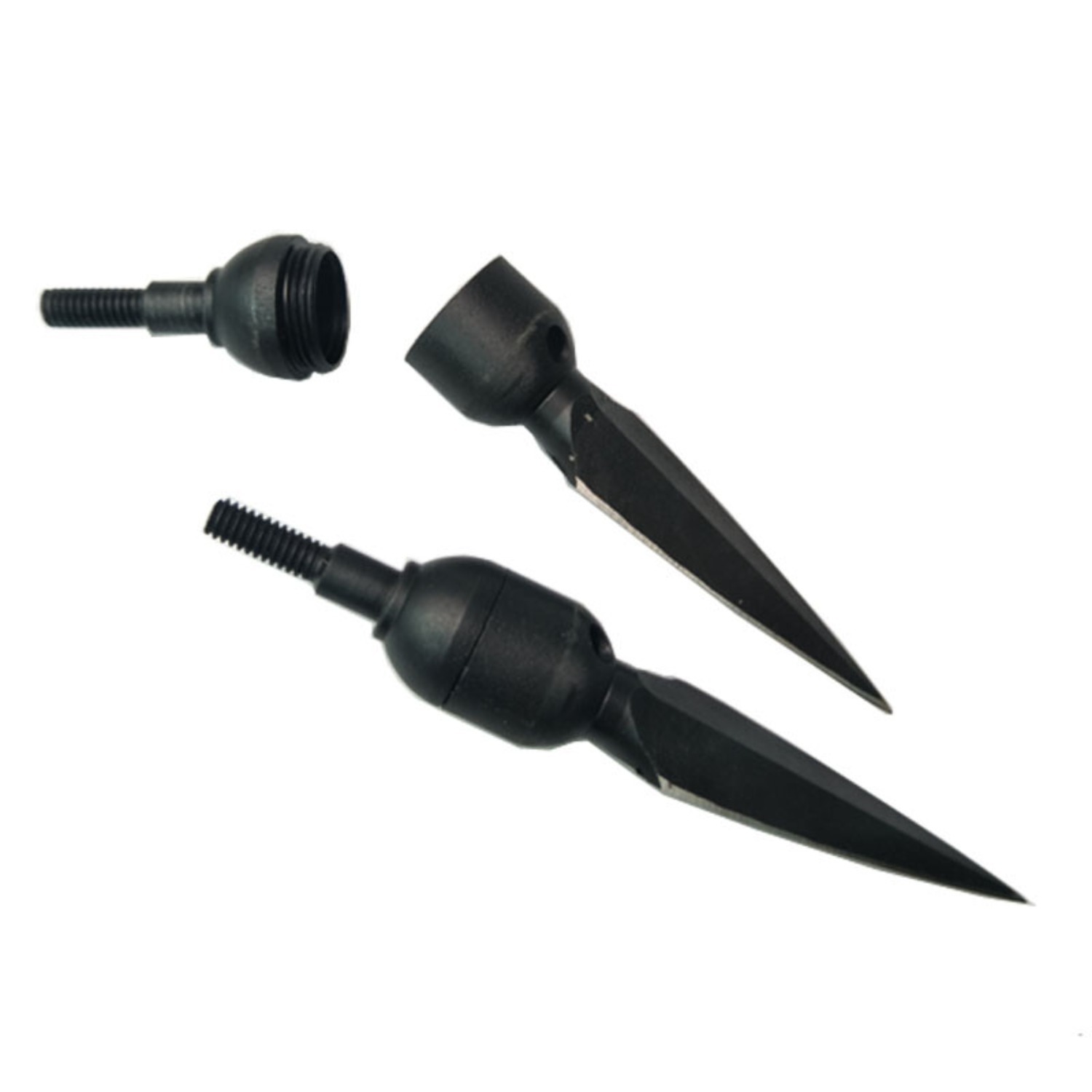 12pcs Whistle Arrowheads Traditional  Hunting Broadheads Tips