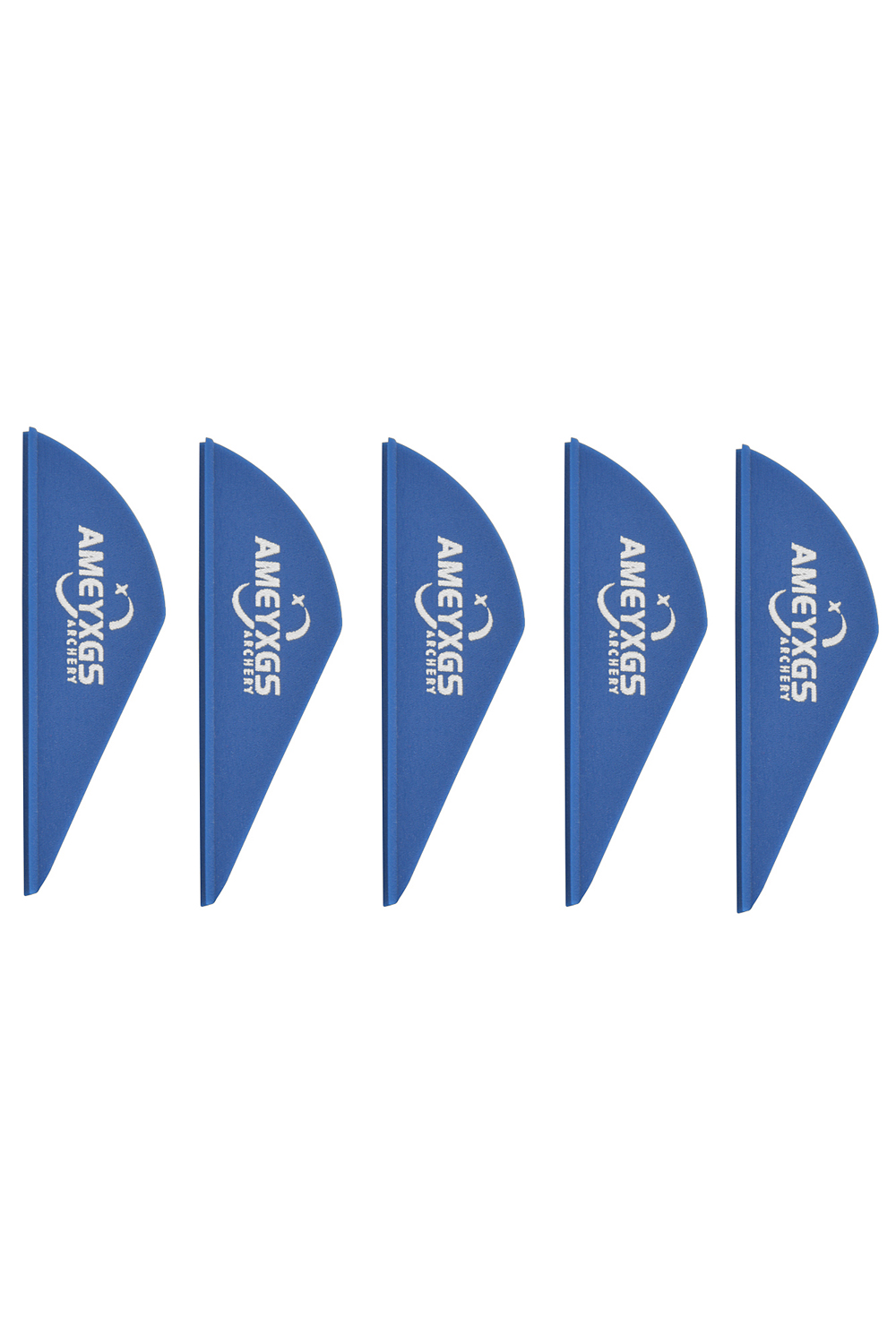 100Pcs 2" Solid Color Rubber Archery Feathers-Lokearchery