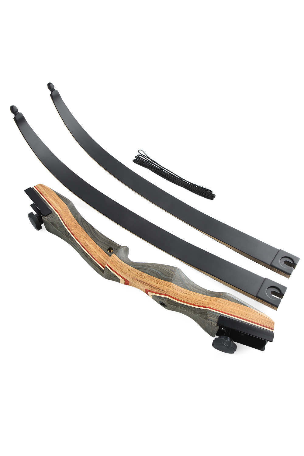 62" RH Recurve Bow 30-50Lbs Hunting Recurve Bow Set-Lokearchery