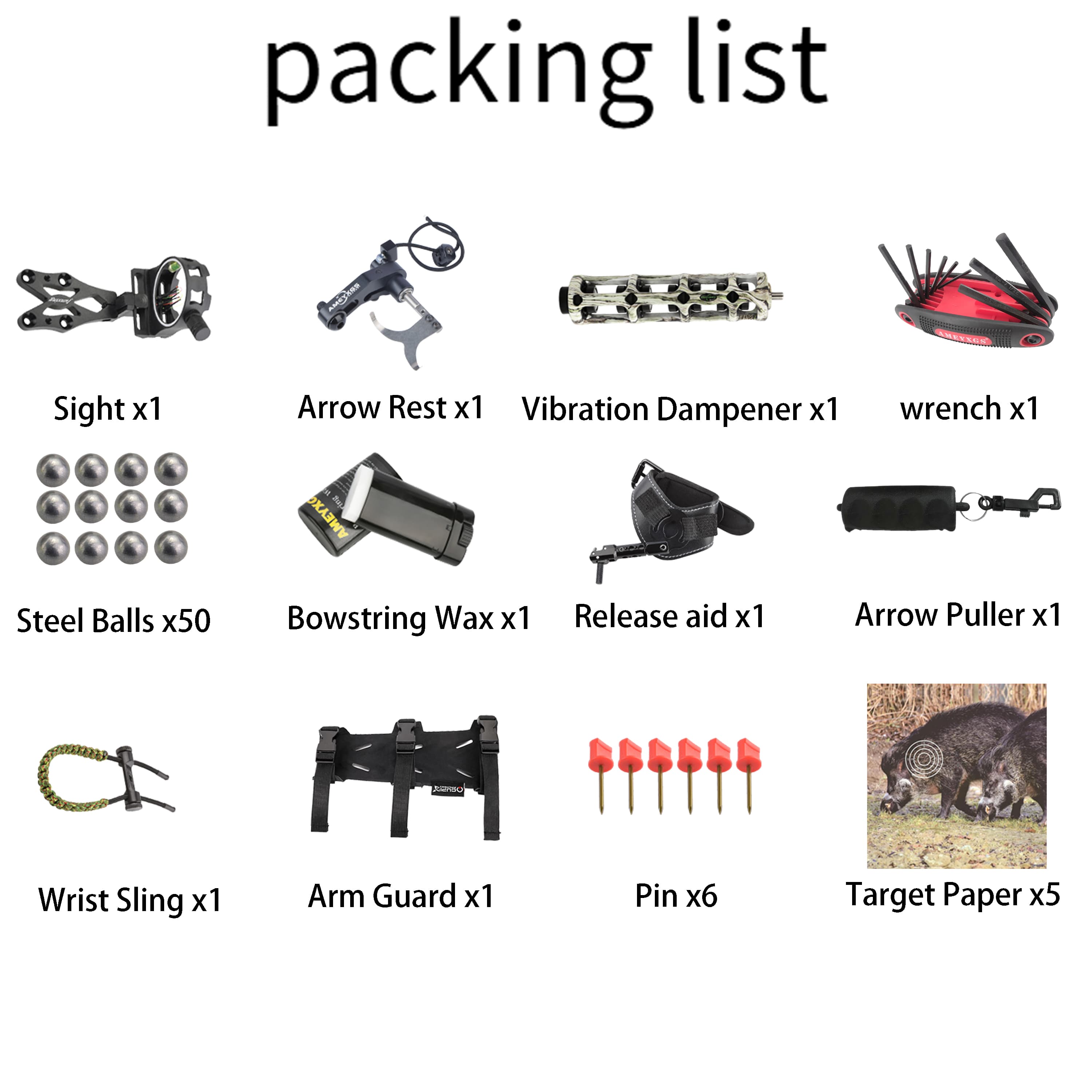 Short Axis Dual-use Compound Bow Hunting Bow 30-70 lbs