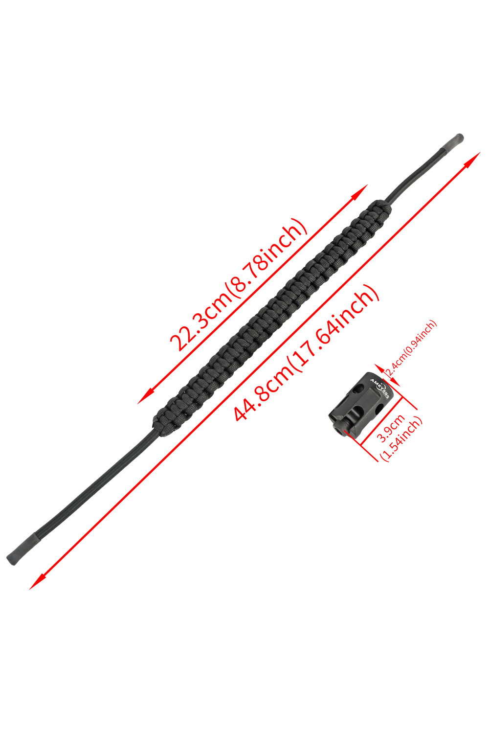 AME Compound Bow Wrist Sling with Stabilizer Quick Remover-Lokearchery