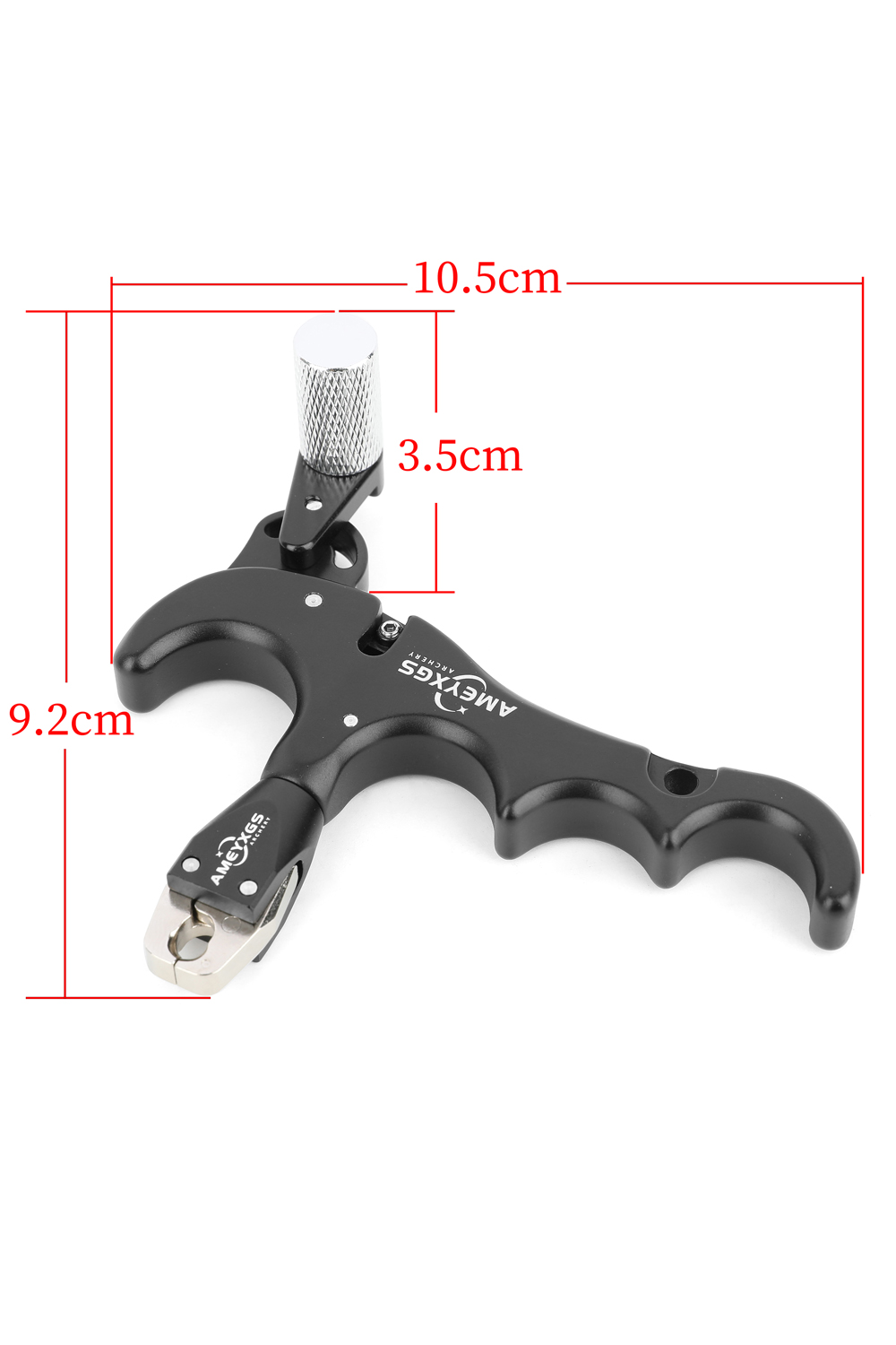 AMEYXGS Four-Finger Aluminum Alloy Bow Release-Lokearchery