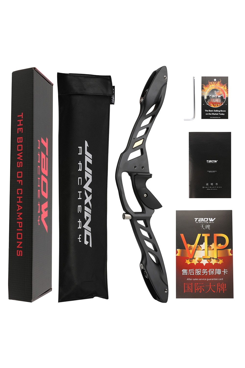 Junxing H9 ILF Target Recurve Bow Riser-Lokearchery